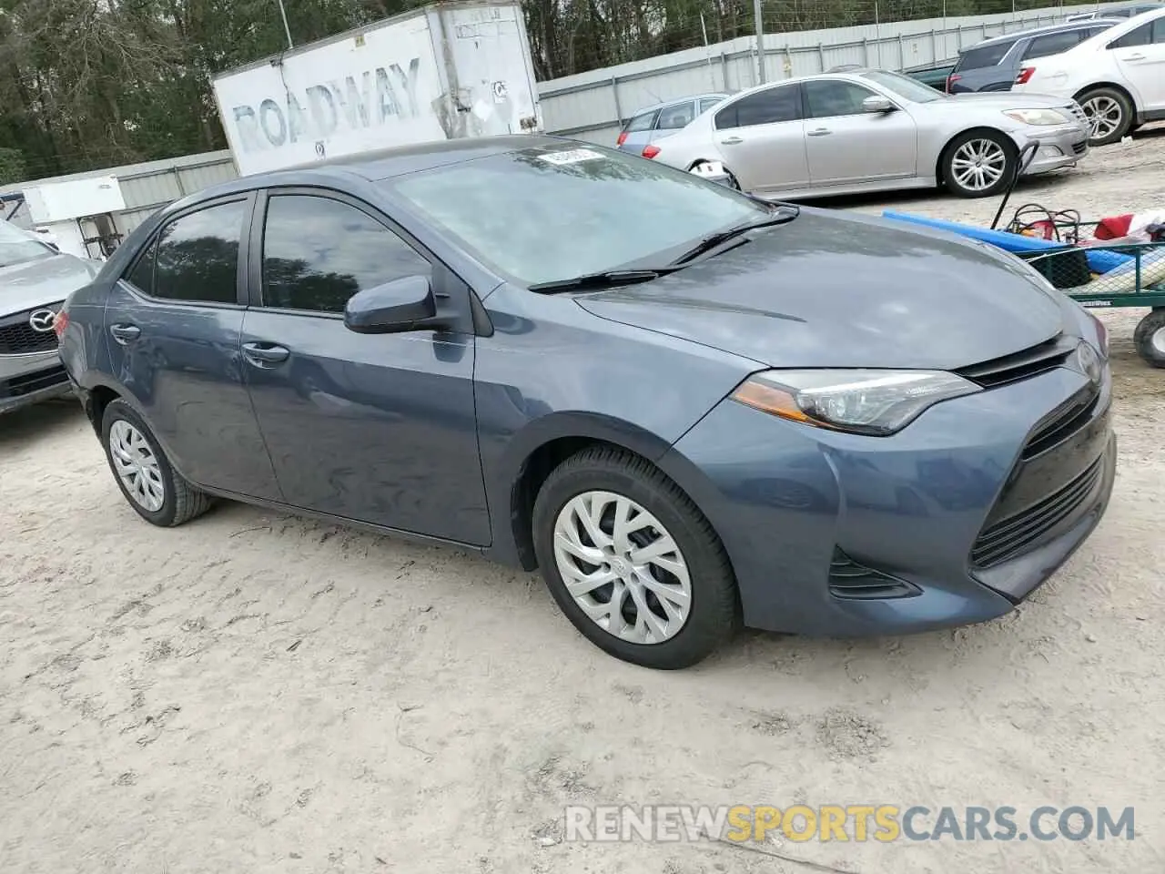 4 Photograph of a damaged car 5YFBURHE5KP903268 TOYOTA COROLLA 2019