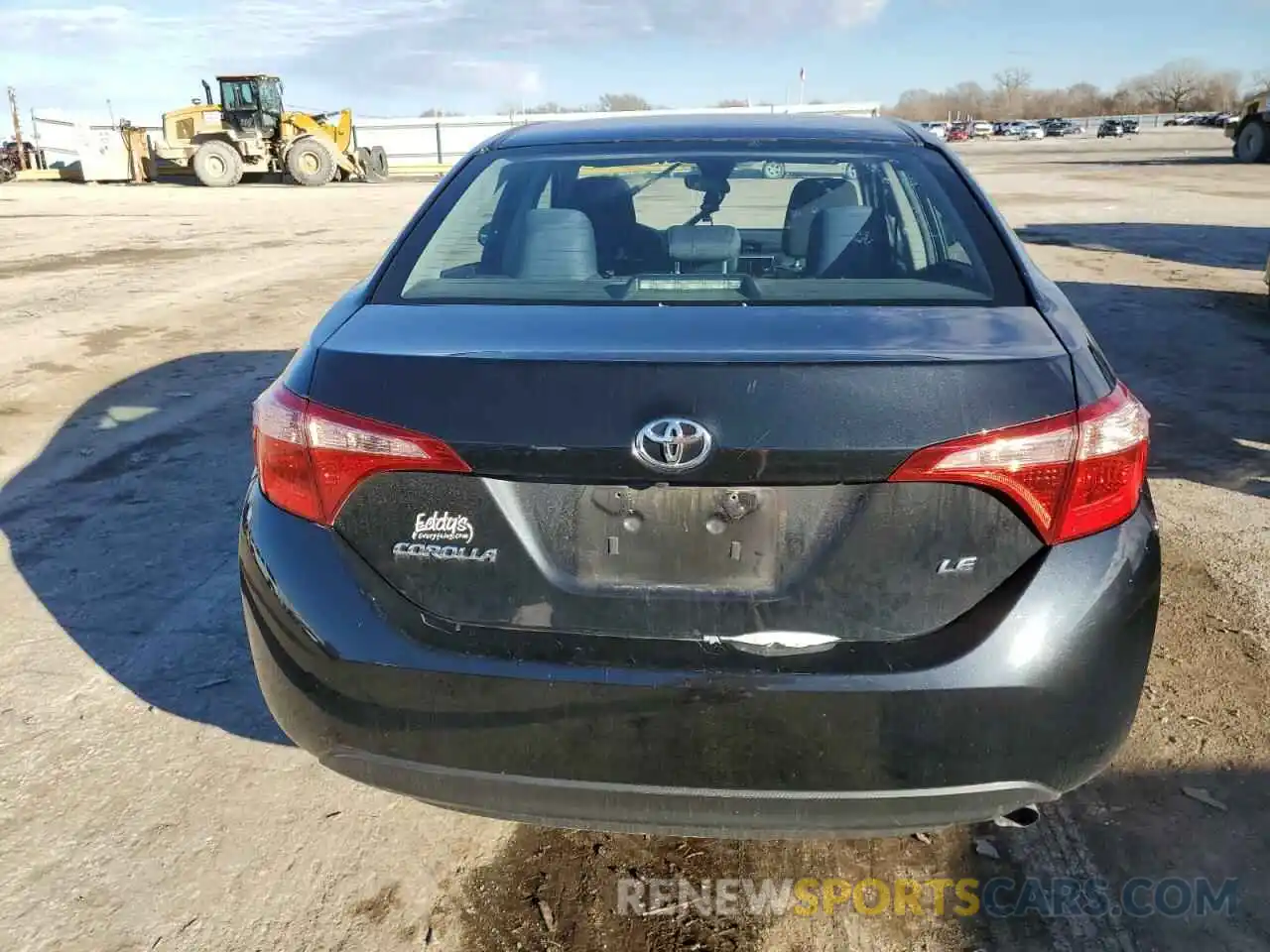 6 Photograph of a damaged car 5YFBURHE5KP906493 TOYOTA COROLLA 2019