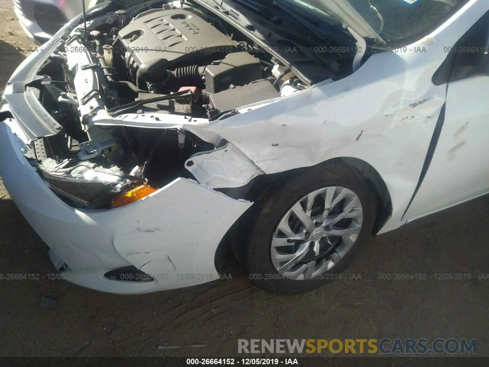 6 Photograph of a damaged car 5YFBURHE5KP908535 TOYOTA COROLLA 2019