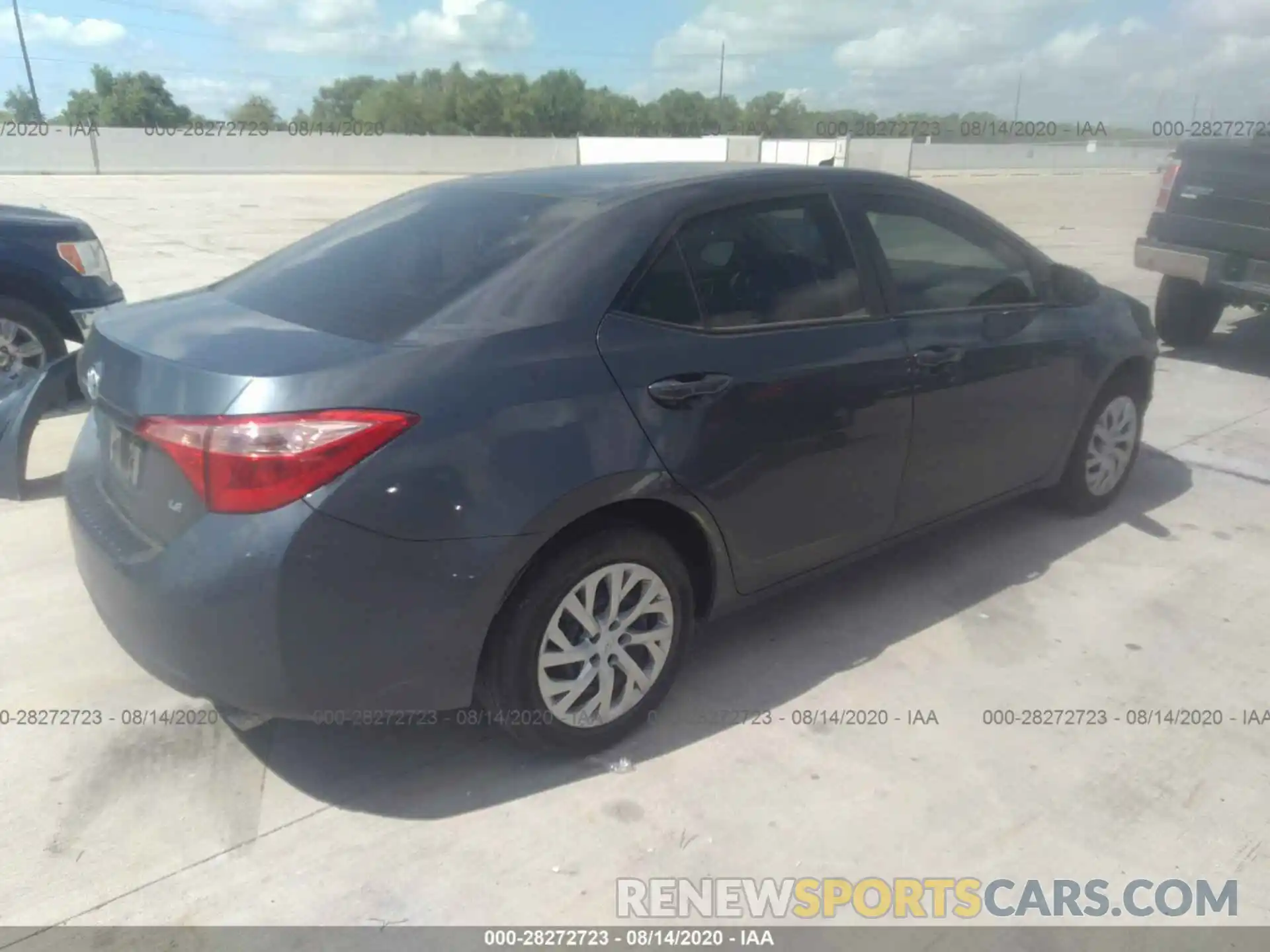 4 Photograph of a damaged car 5YFBURHE5KP909894 TOYOTA COROLLA 2019