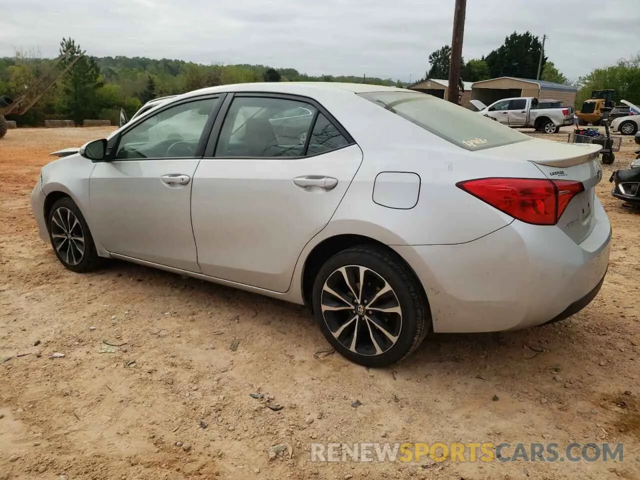 2 Photograph of a damaged car 5YFBURHE5KP910088 TOYOTA COROLLA 2019