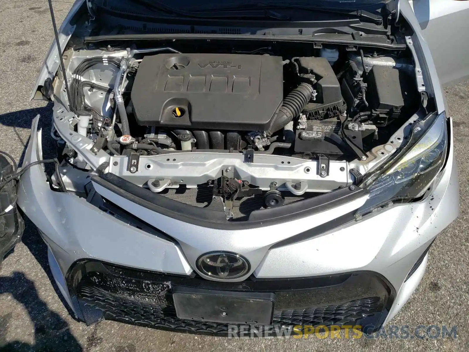 7 Photograph of a damaged car 5YFBURHE5KP911421 TOYOTA COROLLA 2019