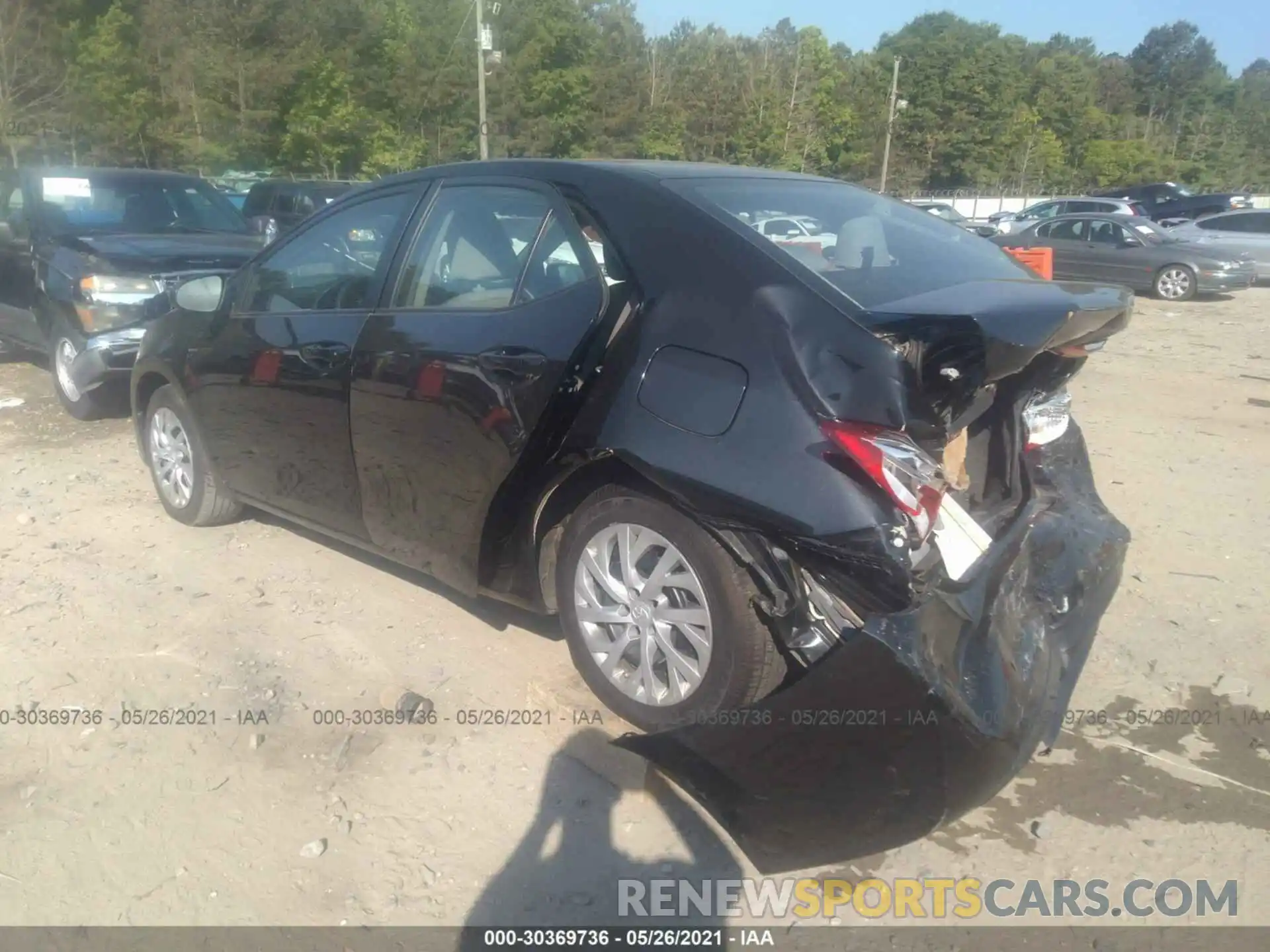 3 Photograph of a damaged car 5YFBURHE5KP916747 TOYOTA COROLLA 2019