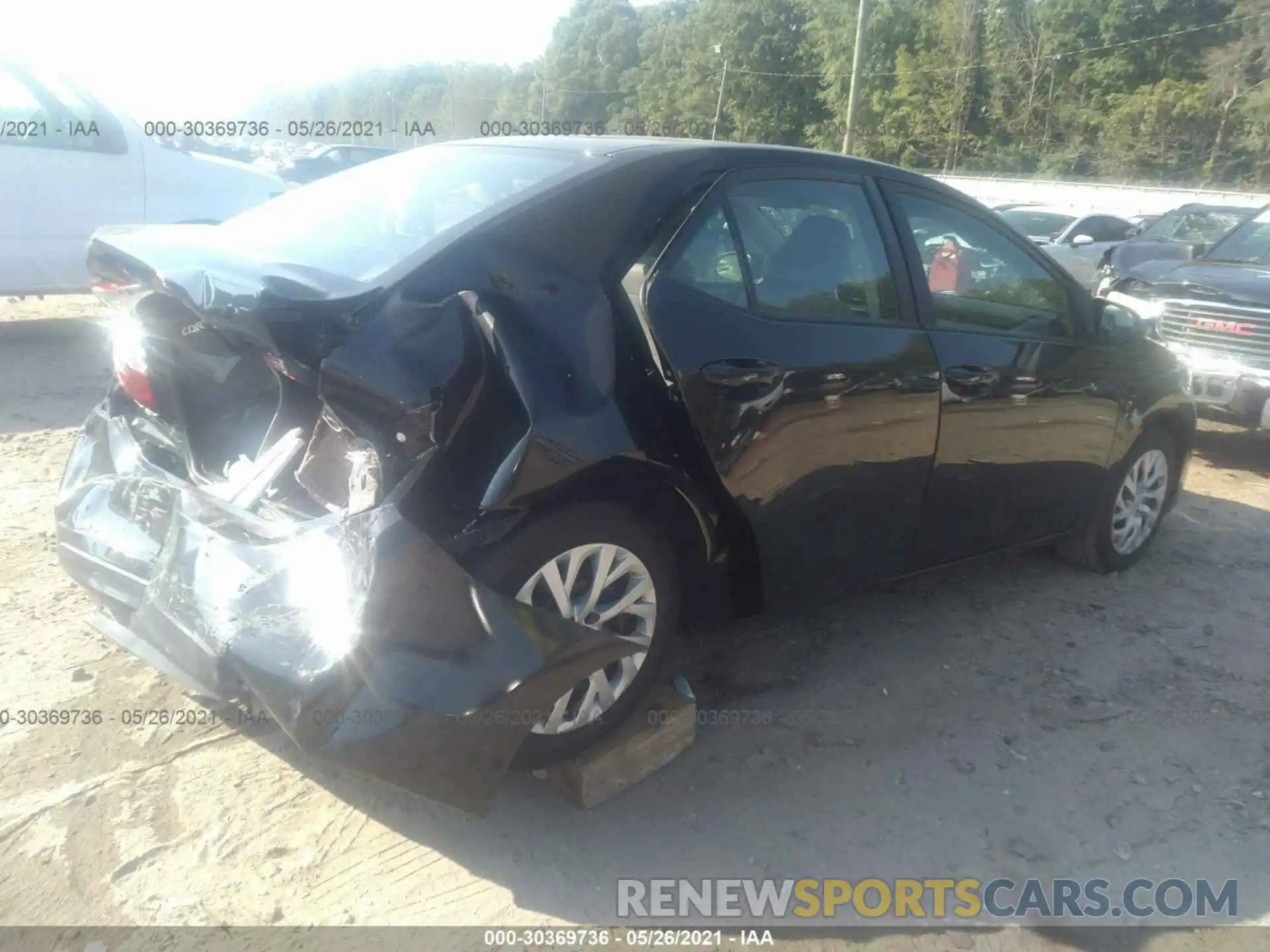 4 Photograph of a damaged car 5YFBURHE5KP916747 TOYOTA COROLLA 2019