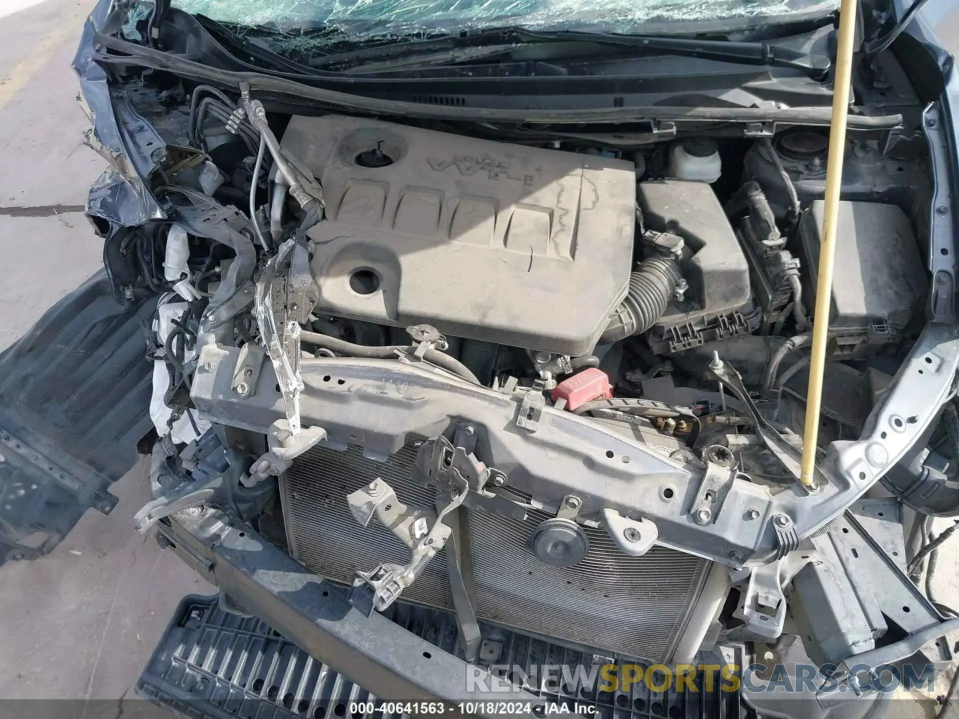 10 Photograph of a damaged car 5YFBURHE5KP919647 TOYOTA COROLLA 2019