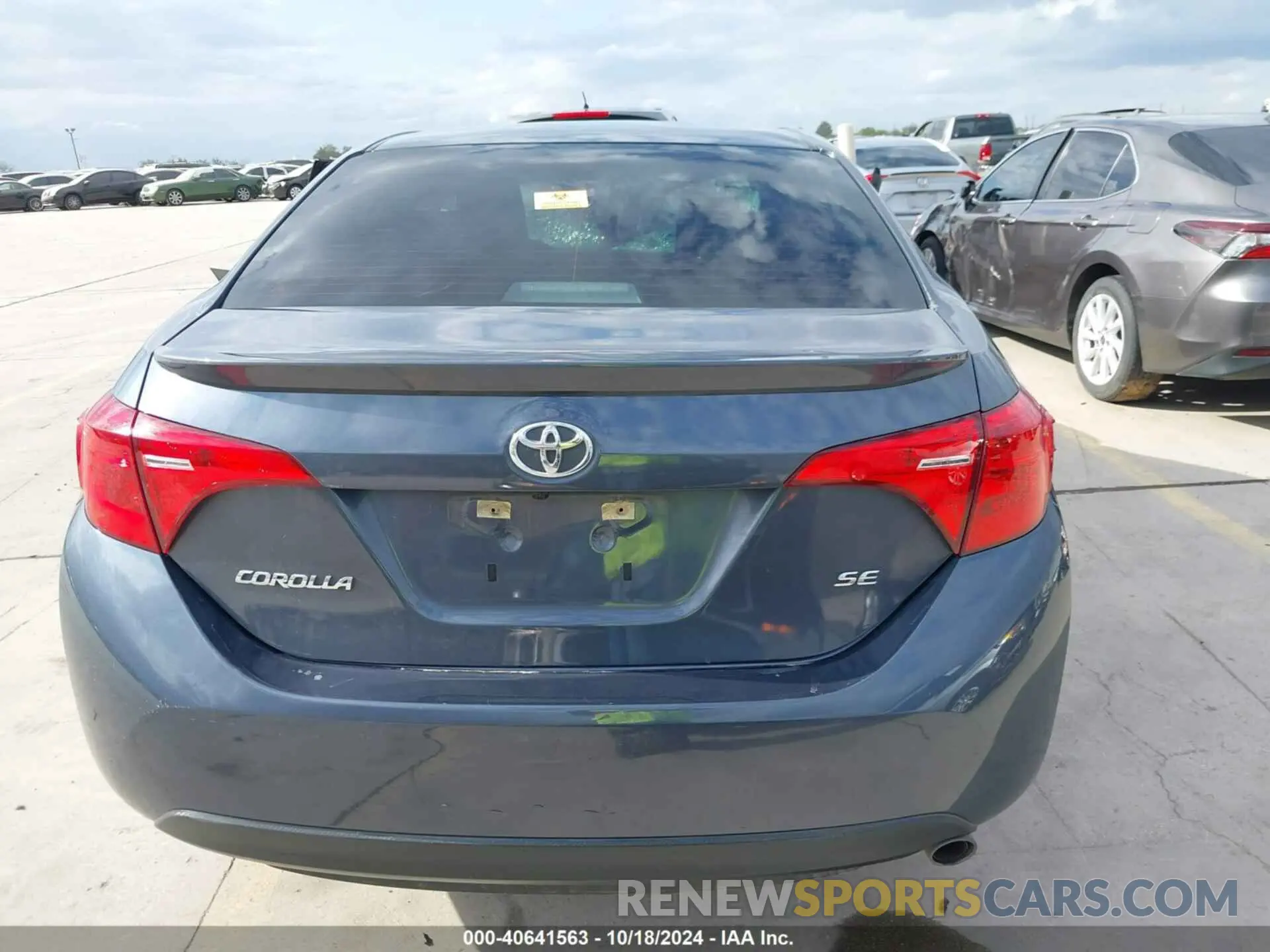 16 Photograph of a damaged car 5YFBURHE5KP919647 TOYOTA COROLLA 2019