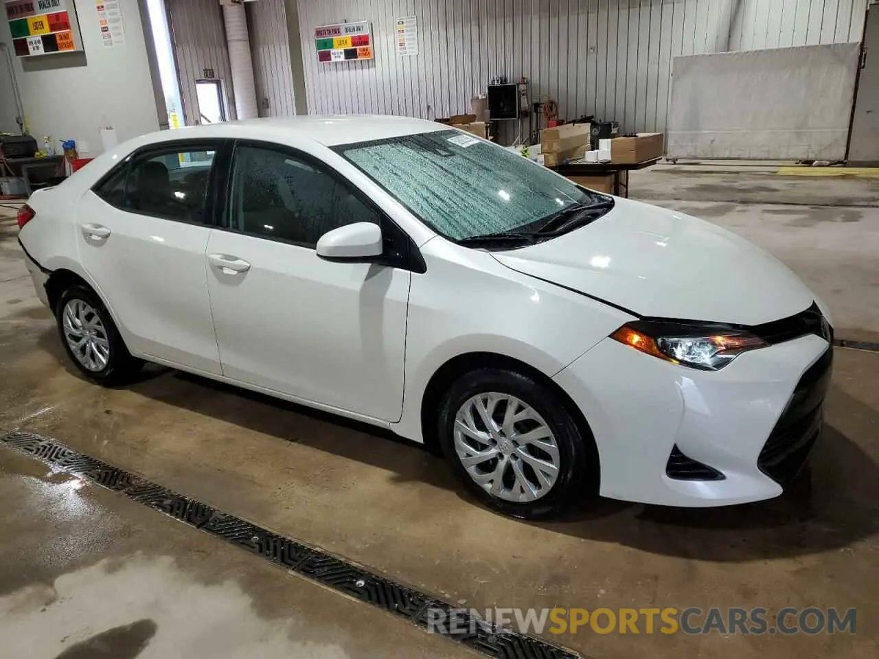 4 Photograph of a damaged car 5YFBURHE5KP919972 TOYOTA COROLLA 2019