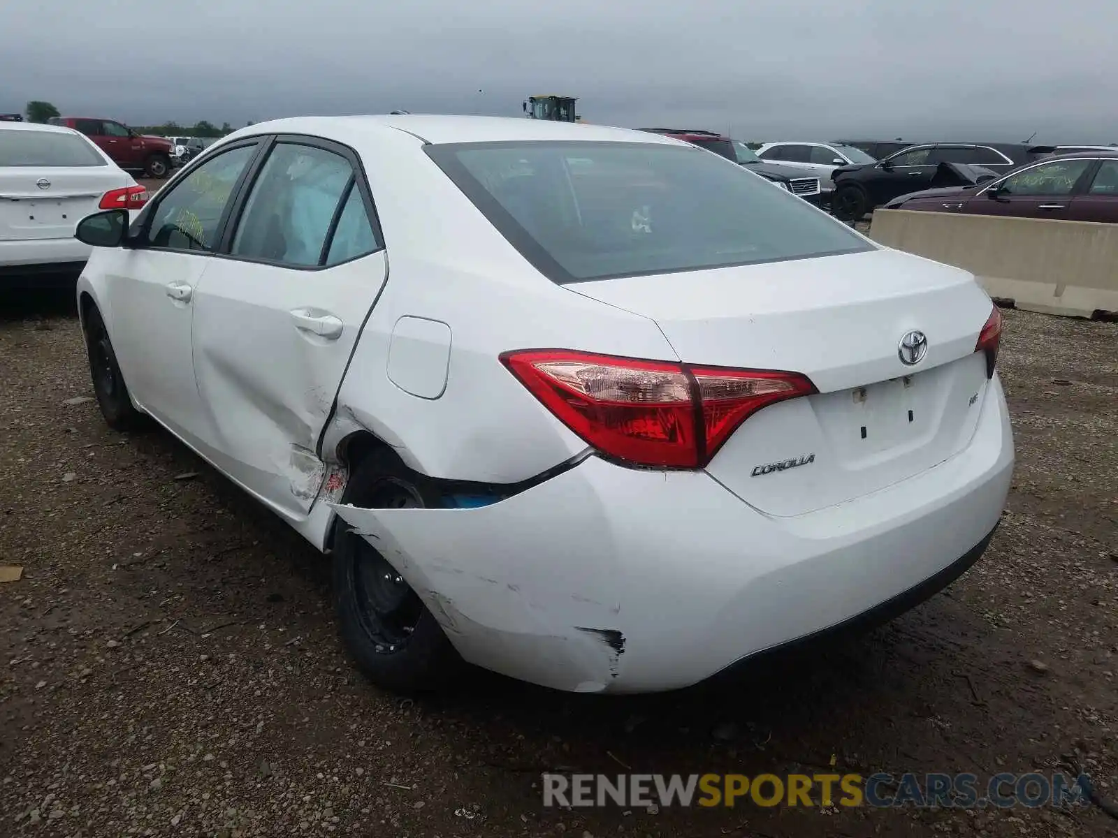 3 Photograph of a damaged car 5YFBURHE5KP920023 TOYOTA COROLLA 2019