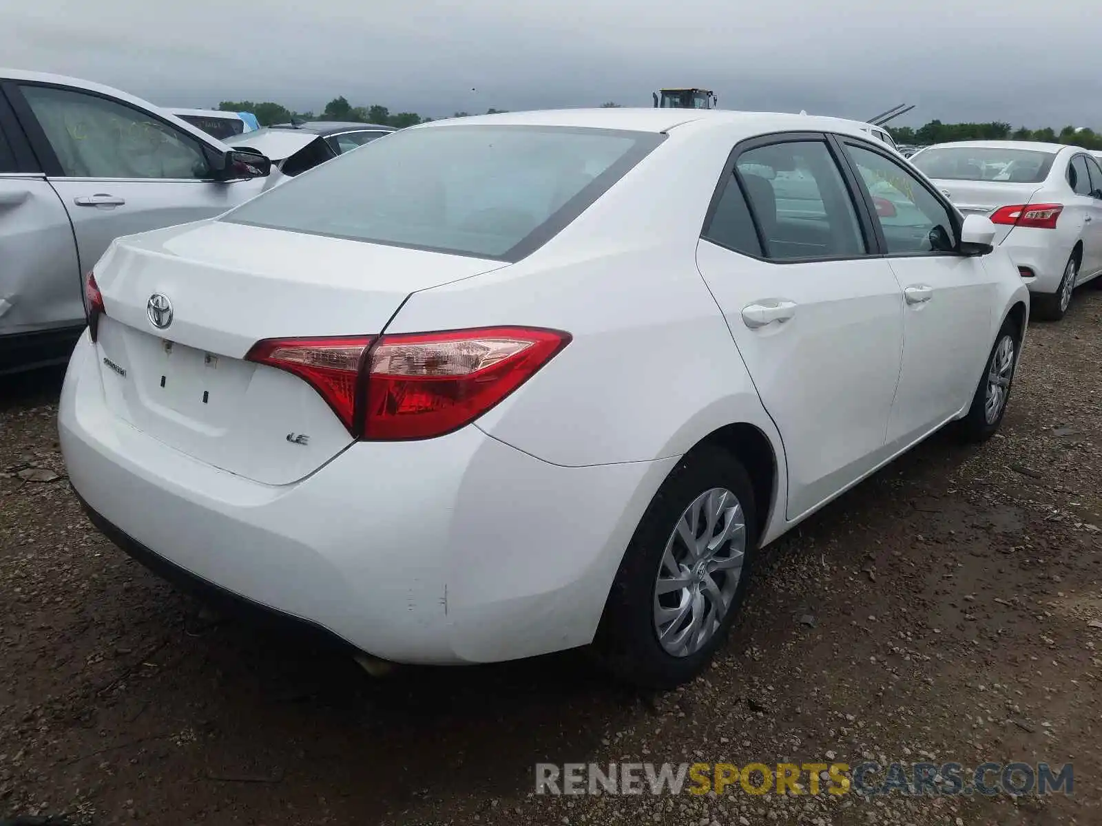 4 Photograph of a damaged car 5YFBURHE5KP920023 TOYOTA COROLLA 2019