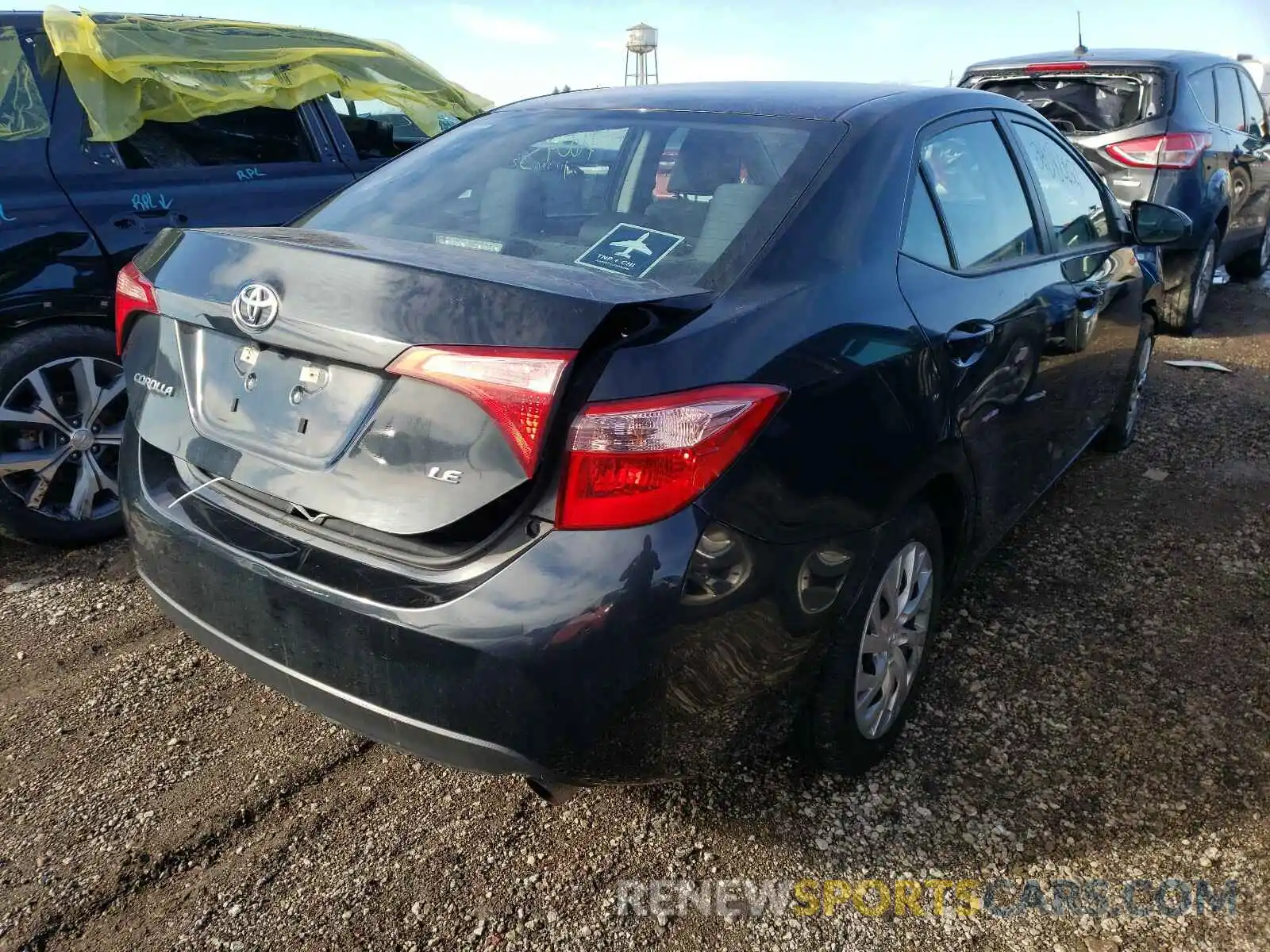 4 Photograph of a damaged car 5YFBURHE5KP920703 TOYOTA COROLLA 2019