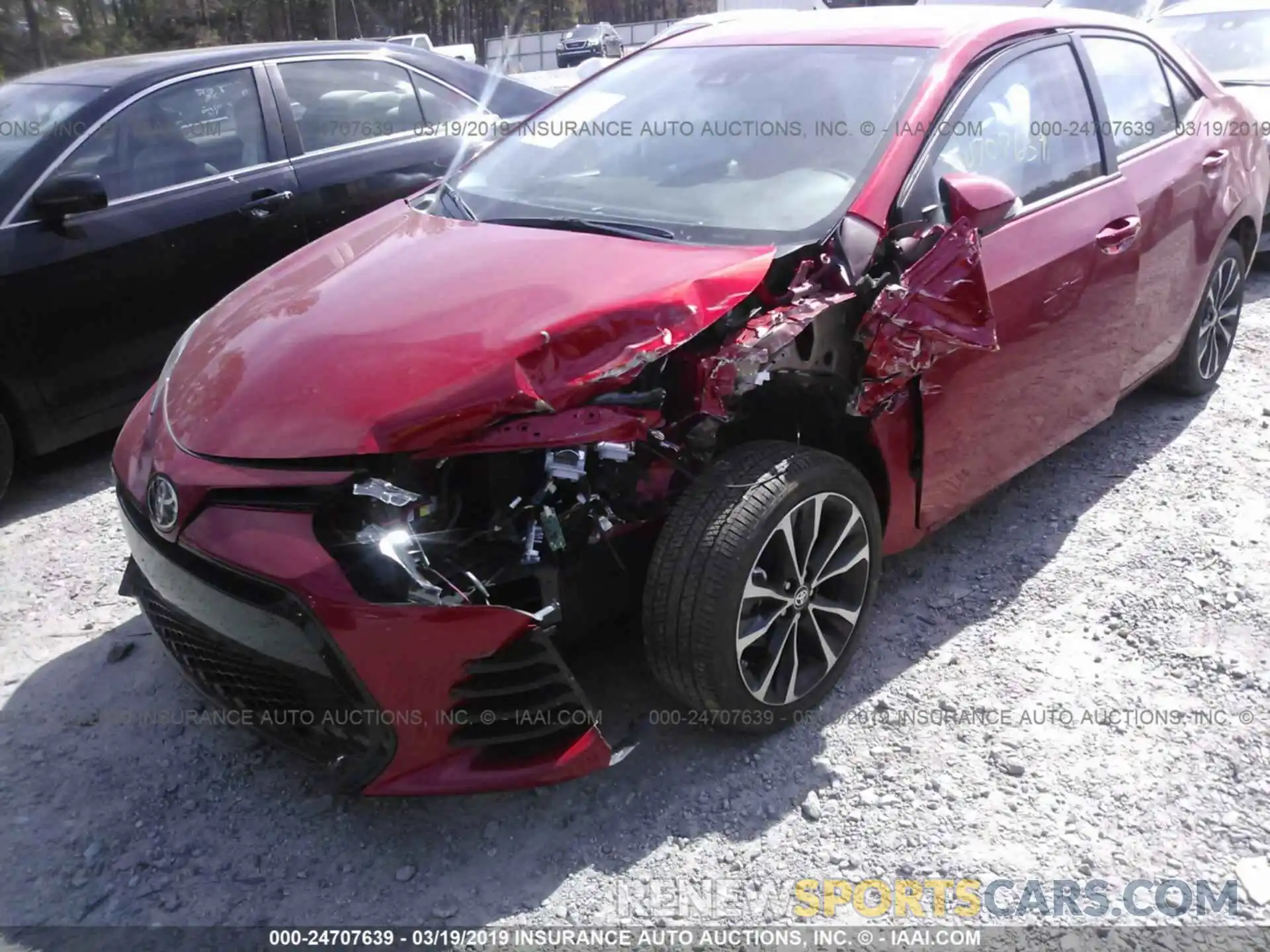 6 Photograph of a damaged car 5YFBURHE5KP920961 TOYOTA COROLLA 2019