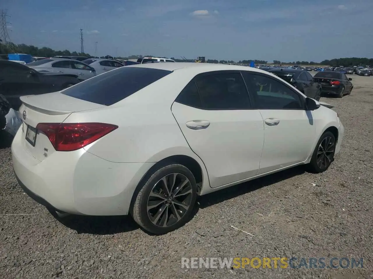 3 Photograph of a damaged car 5YFBURHE5KP921284 TOYOTA COROLLA 2019