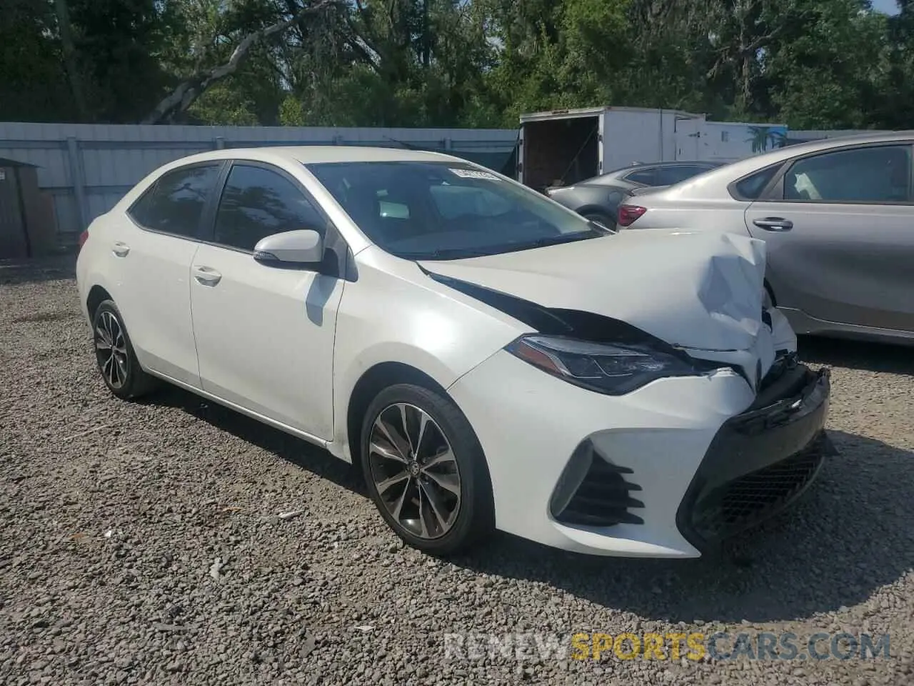 4 Photograph of a damaged car 5YFBURHE5KP921284 TOYOTA COROLLA 2019