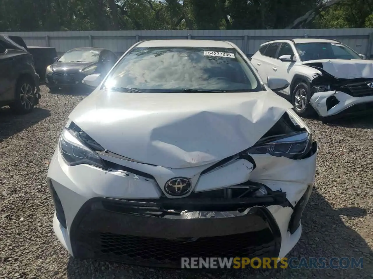 5 Photograph of a damaged car 5YFBURHE5KP921284 TOYOTA COROLLA 2019