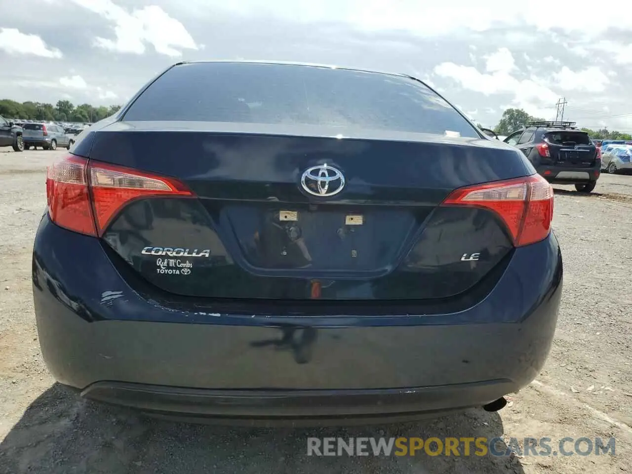 6 Photograph of a damaged car 5YFBURHE5KP926453 TOYOTA COROLLA 2019