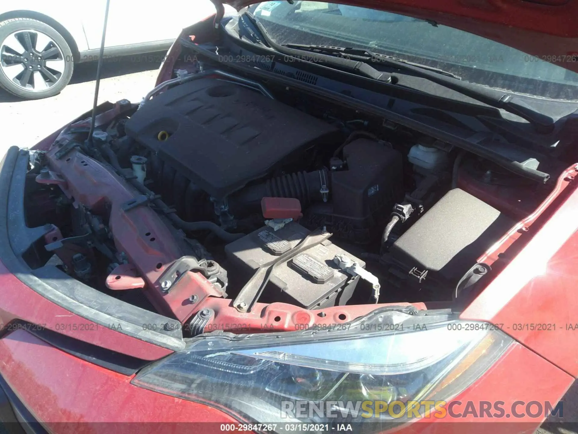 10 Photograph of a damaged car 5YFBURHE5KP928347 TOYOTA COROLLA 2019