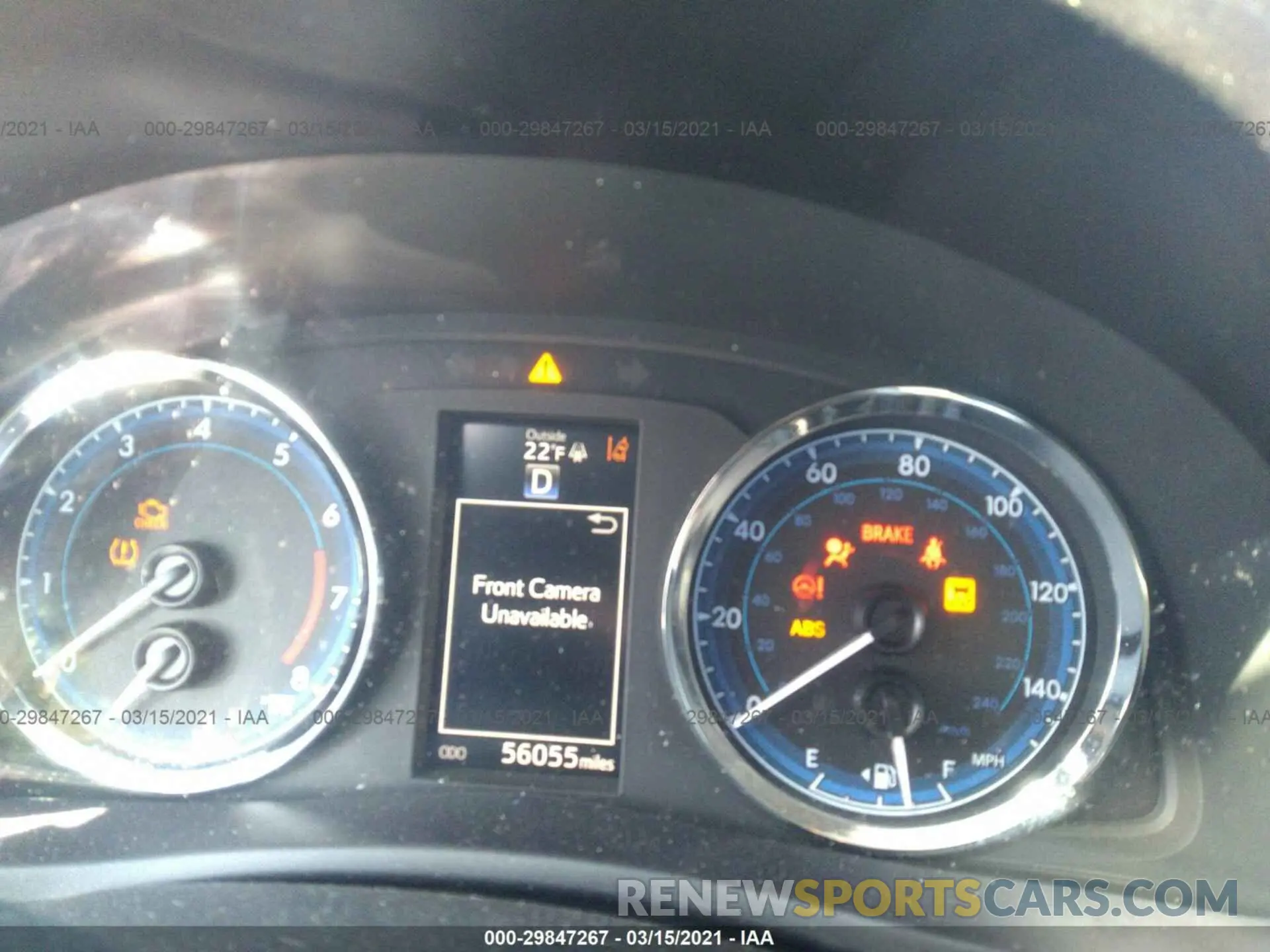 7 Photograph of a damaged car 5YFBURHE5KP928347 TOYOTA COROLLA 2019