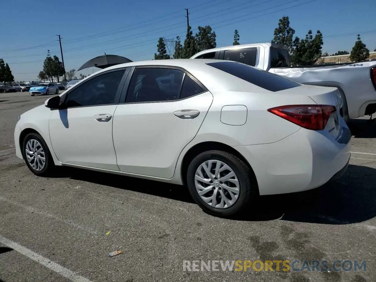 2 Photograph of a damaged car 5YFBURHE5KP928736 TOYOTA COROLLA 2019