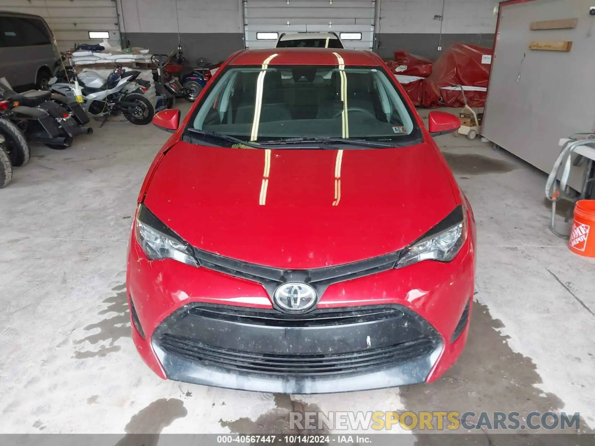 12 Photograph of a damaged car 5YFBURHE5KP929739 TOYOTA COROLLA 2019
