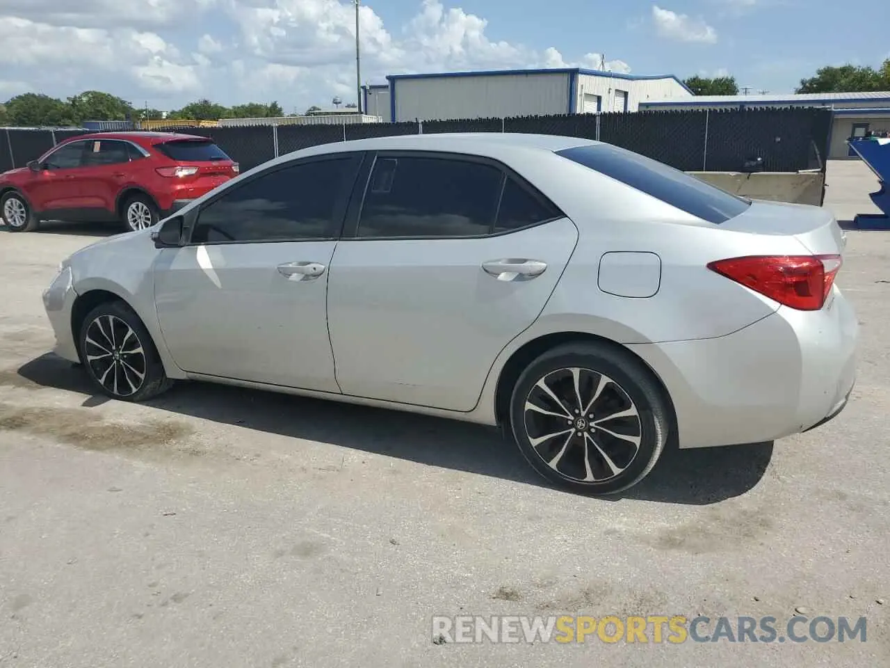 2 Photograph of a damaged car 5YFBURHE5KP929854 TOYOTA COROLLA 2019