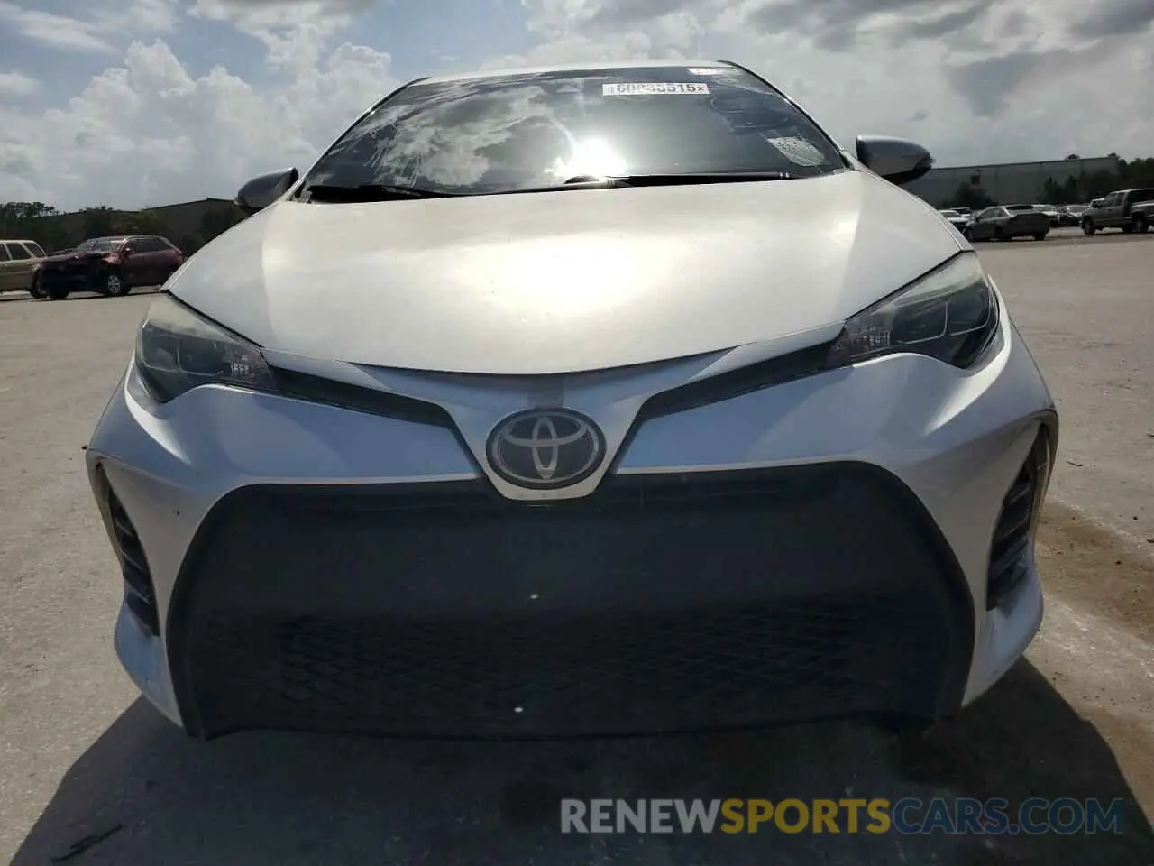 5 Photograph of a damaged car 5YFBURHE5KP929854 TOYOTA COROLLA 2019
