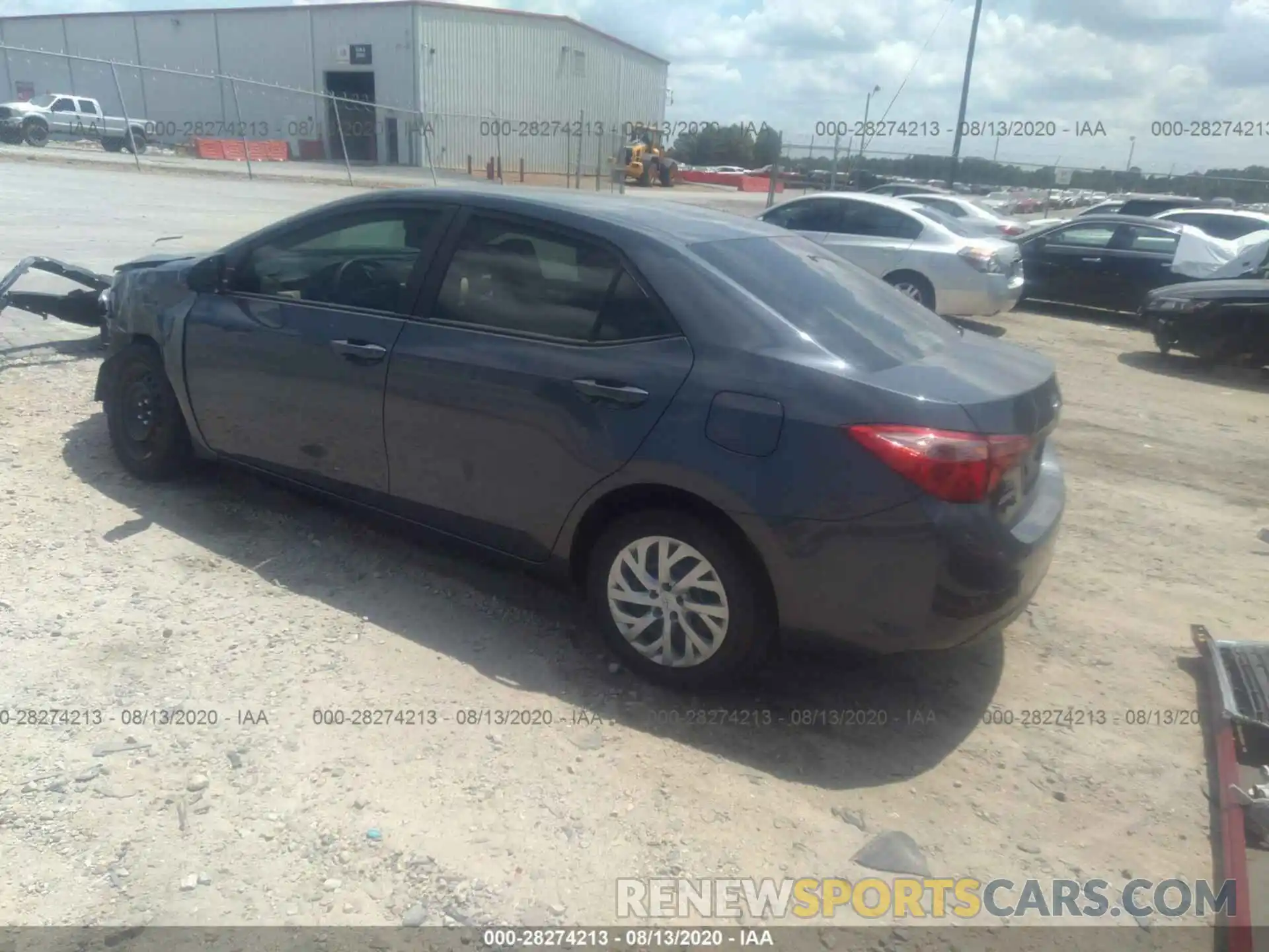 3 Photograph of a damaged car 5YFBURHE5KP930017 TOYOTA COROLLA 2019