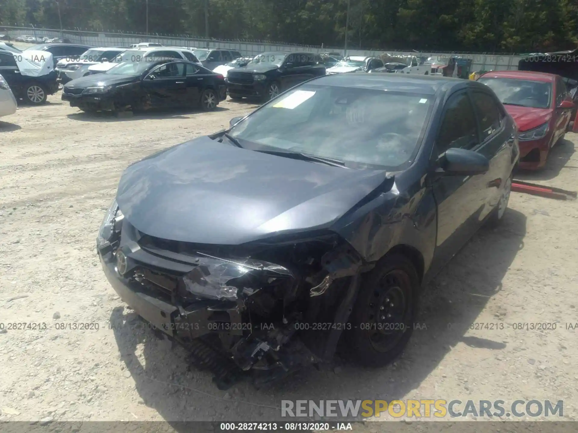 6 Photograph of a damaged car 5YFBURHE5KP930017 TOYOTA COROLLA 2019