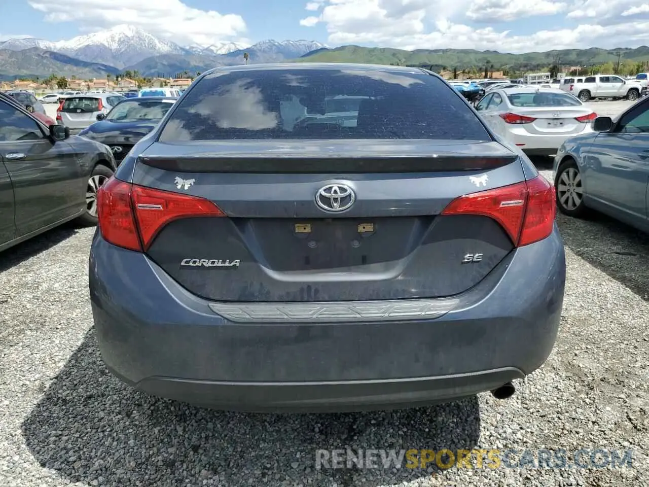 6 Photograph of a damaged car 5YFBURHE5KP931054 TOYOTA COROLLA 2019