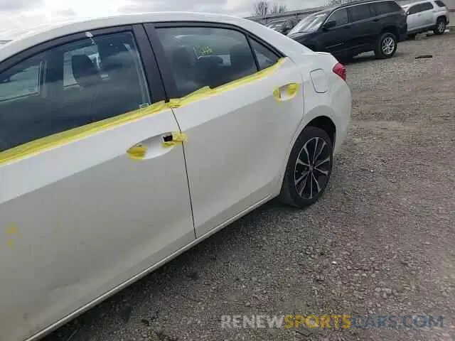 10 Photograph of a damaged car 5YFBURHE5KP931247 TOYOTA COROLLA 2019
