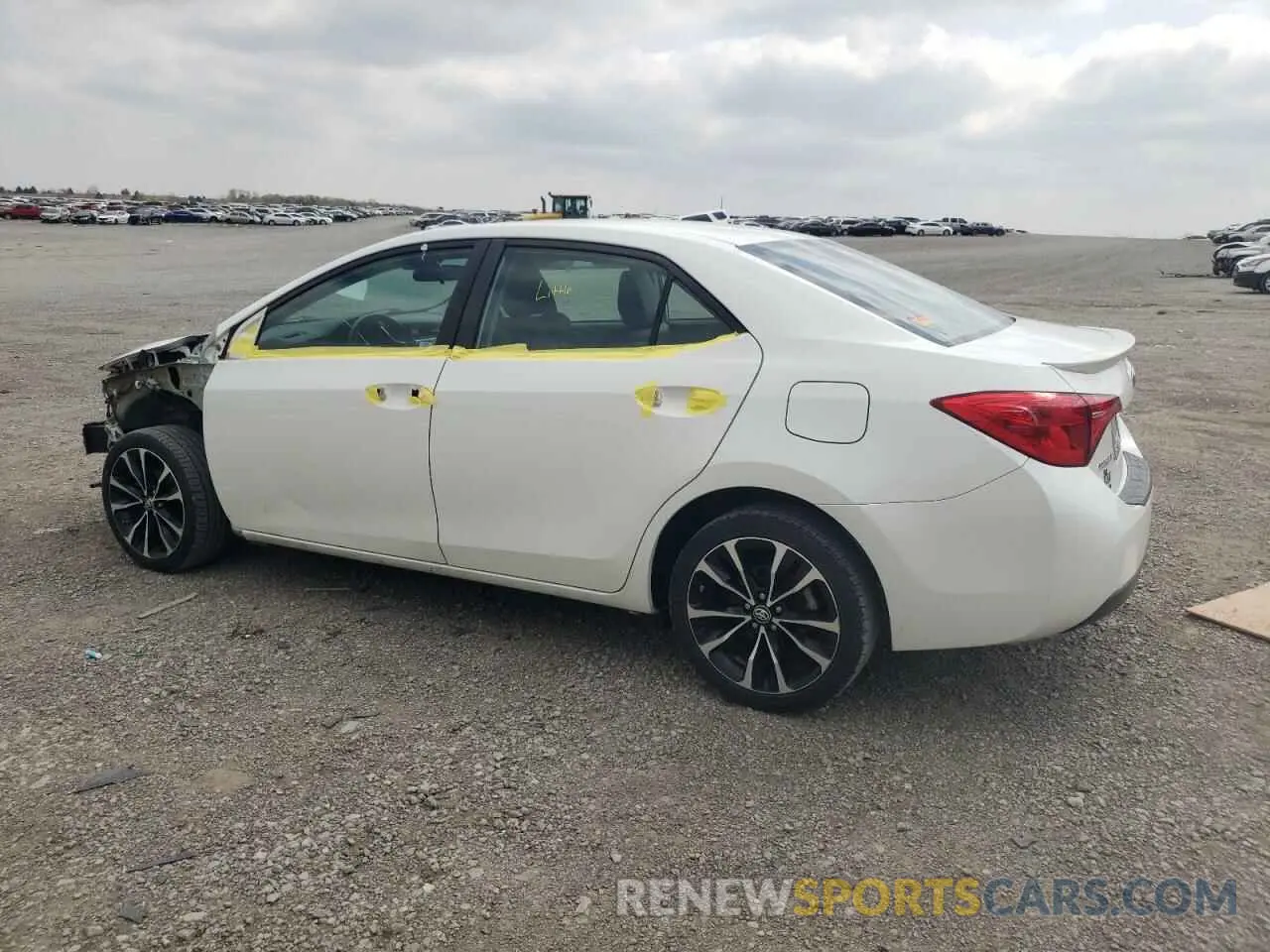 2 Photograph of a damaged car 5YFBURHE5KP931247 TOYOTA COROLLA 2019