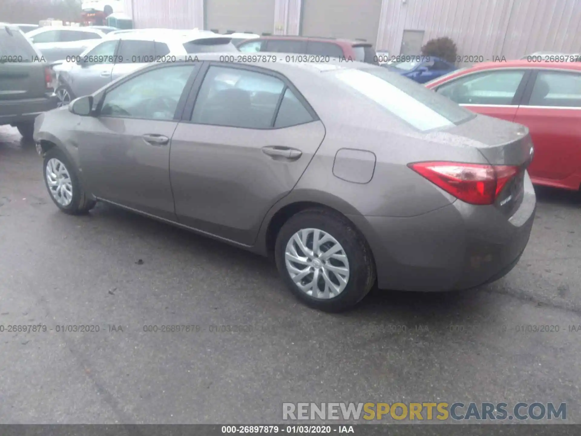 3 Photograph of a damaged car 5YFBURHE5KP931345 TOYOTA COROLLA 2019