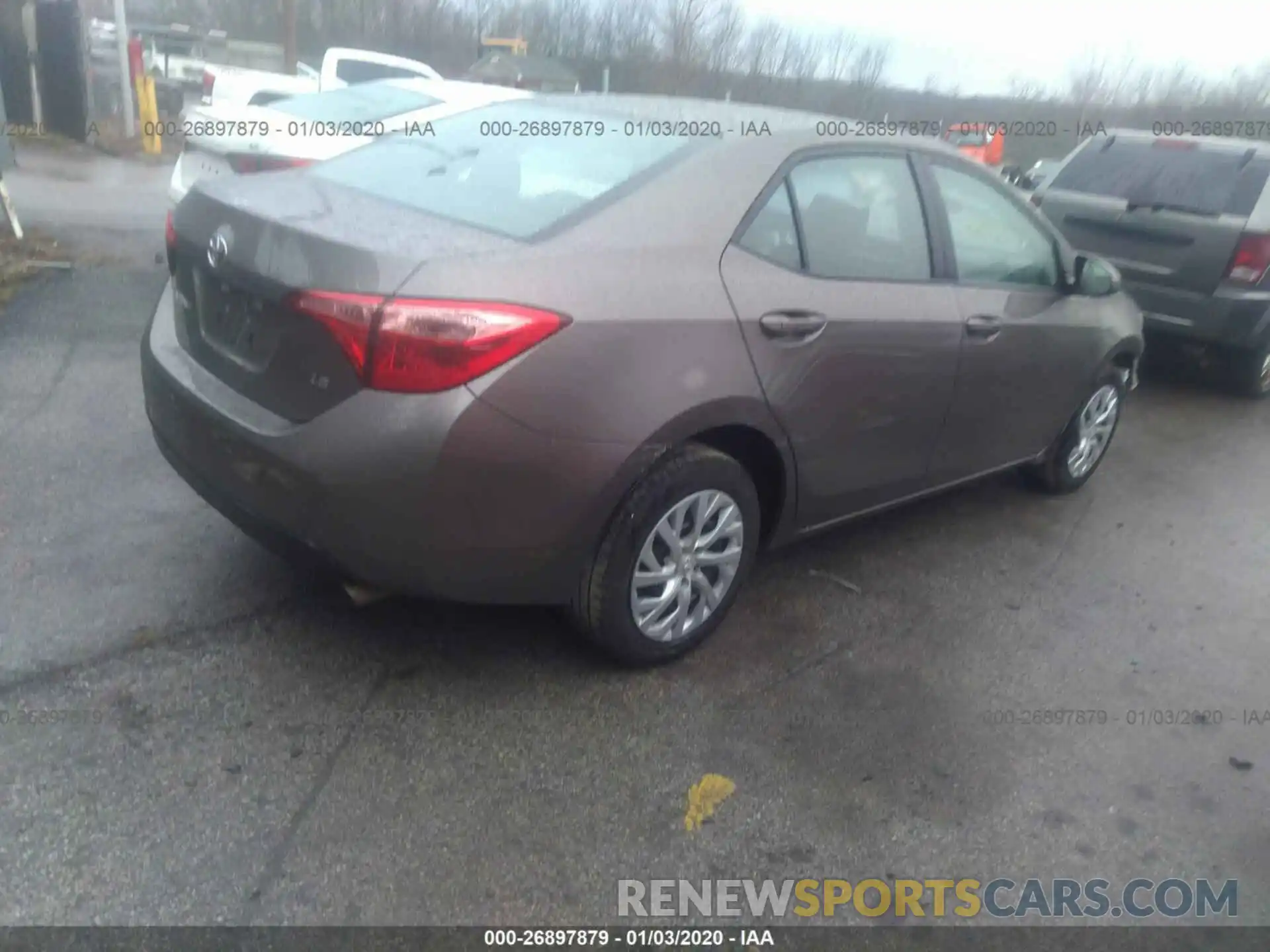 4 Photograph of a damaged car 5YFBURHE5KP931345 TOYOTA COROLLA 2019