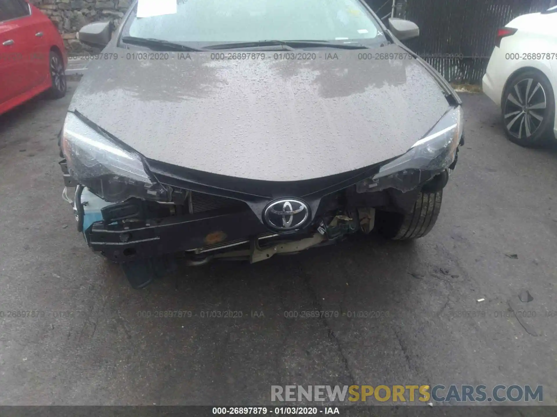 6 Photograph of a damaged car 5YFBURHE5KP931345 TOYOTA COROLLA 2019