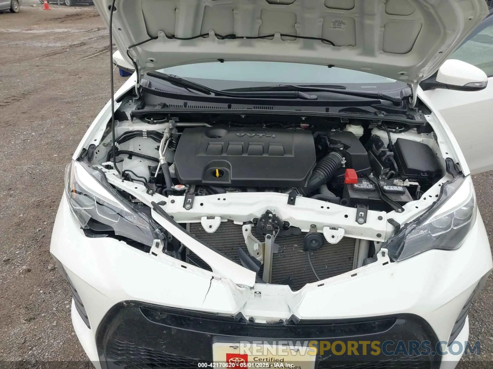 10 Photograph of a damaged car 5YFBURHE5KP932690 TOYOTA COROLLA 2019