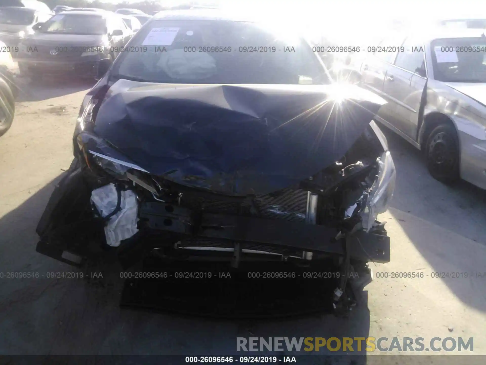 6 Photograph of a damaged car 5YFBURHE5KP934231 TOYOTA COROLLA 2019