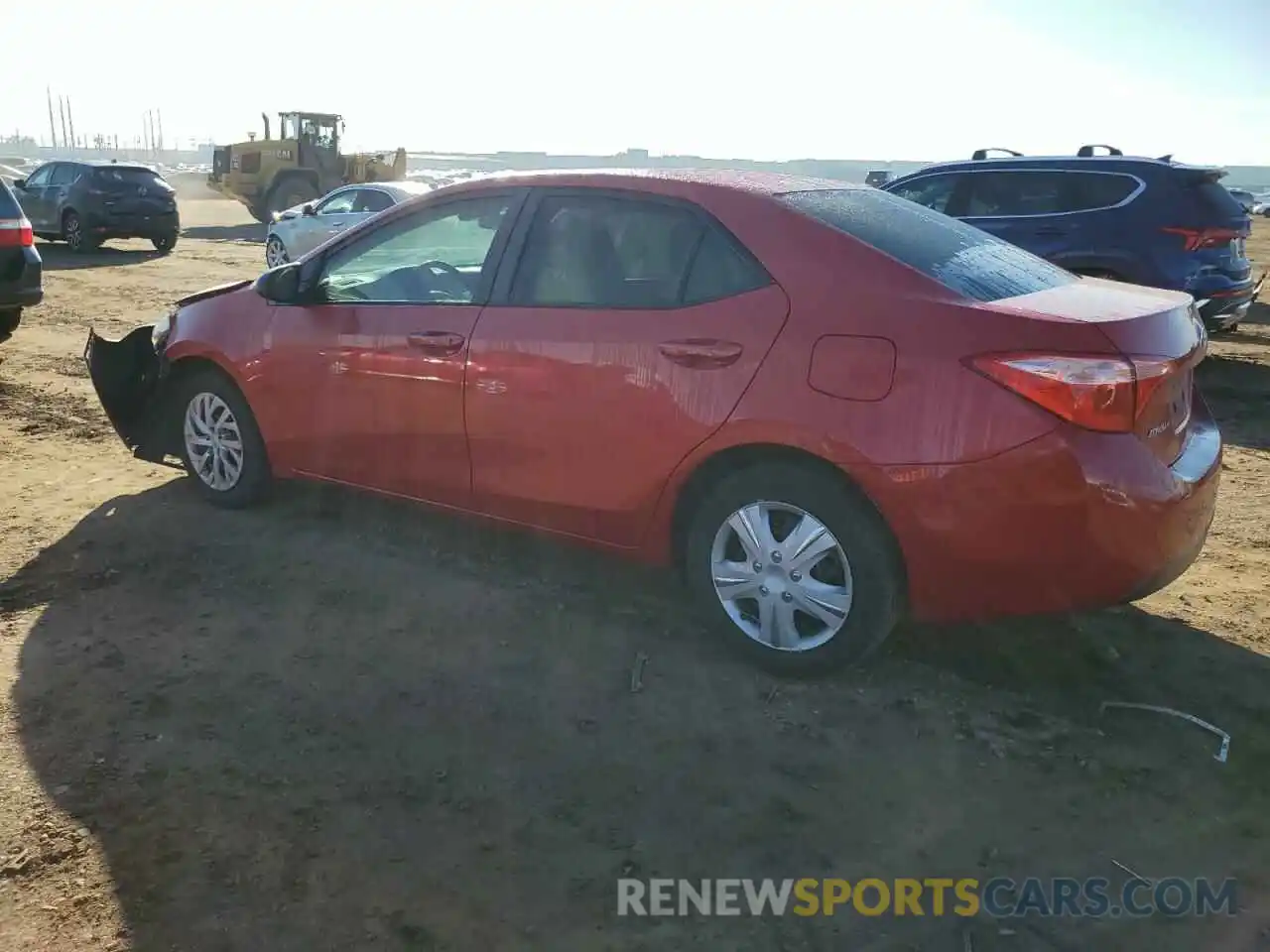 2 Photograph of a damaged car 5YFBURHE5KP934441 TOYOTA COROLLA 2019