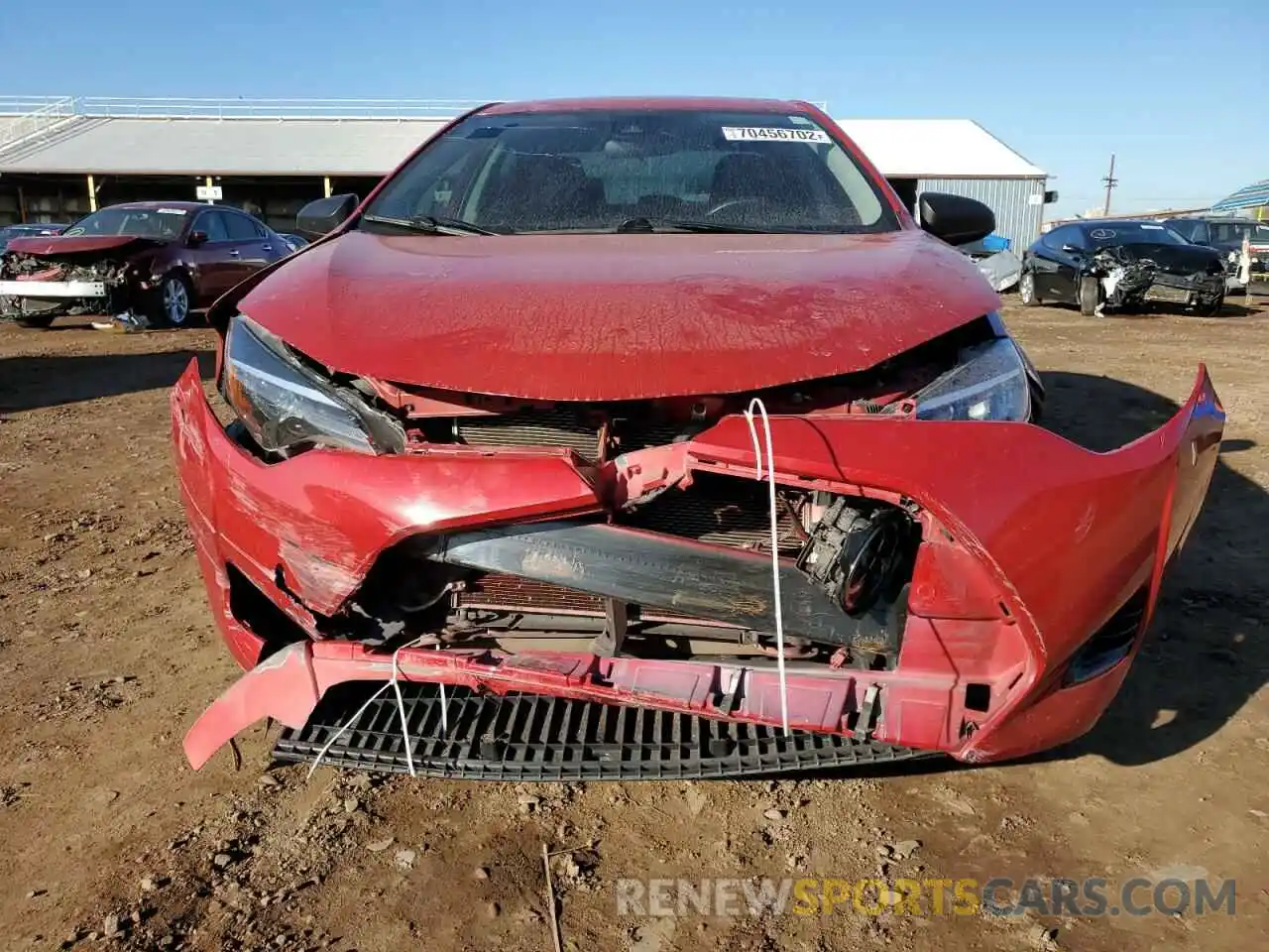 5 Photograph of a damaged car 5YFBURHE5KP934441 TOYOTA COROLLA 2019