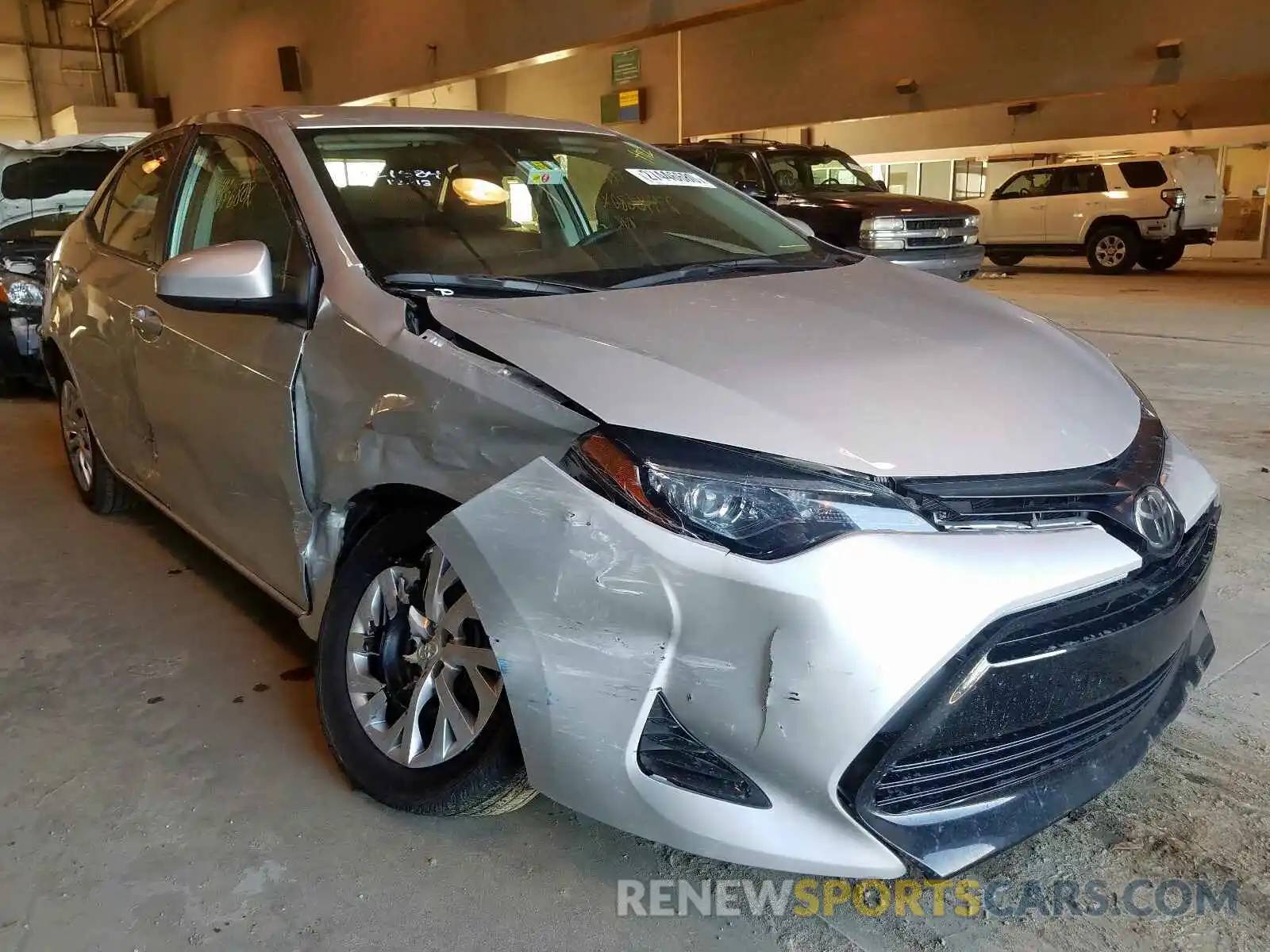 1 Photograph of a damaged car 5YFBURHE5KP937291 TOYOTA COROLLA 2019