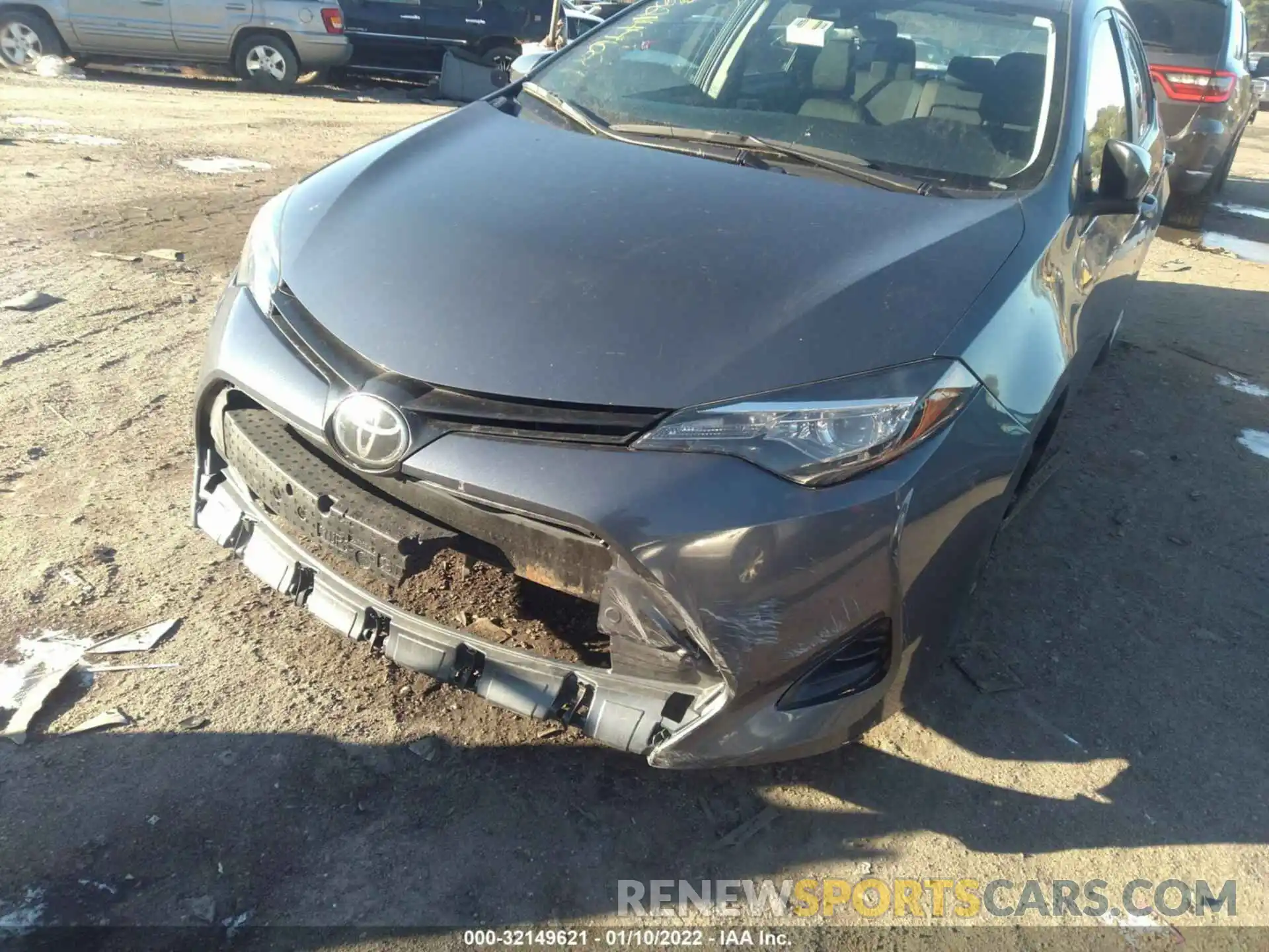 6 Photograph of a damaged car 5YFBURHE5KP938666 TOYOTA COROLLA 2019