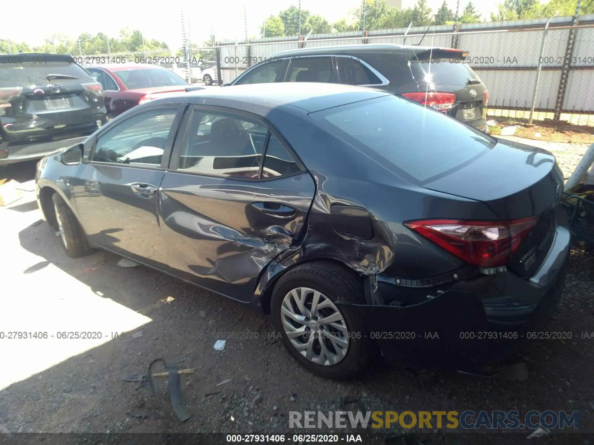 3 Photograph of a damaged car 5YFBURHE5KP939218 TOYOTA COROLLA 2019