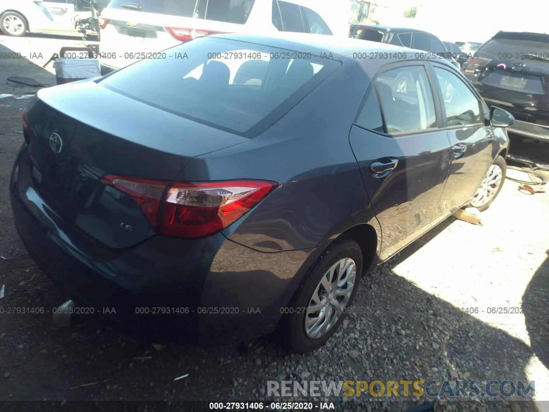 4 Photograph of a damaged car 5YFBURHE5KP939218 TOYOTA COROLLA 2019