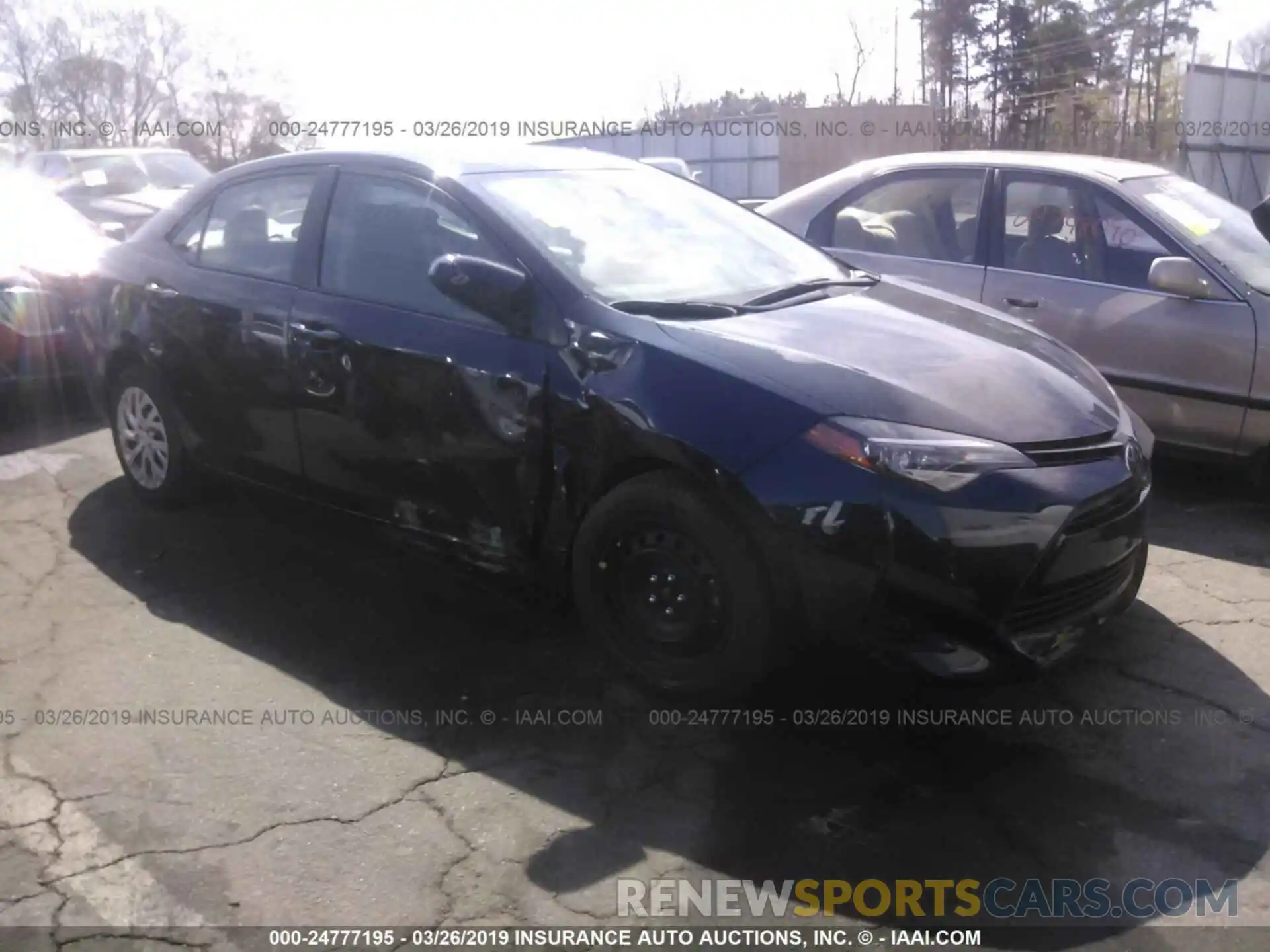 1 Photograph of a damaged car 5YFBURHE5KP939462 TOYOTA COROLLA 2019