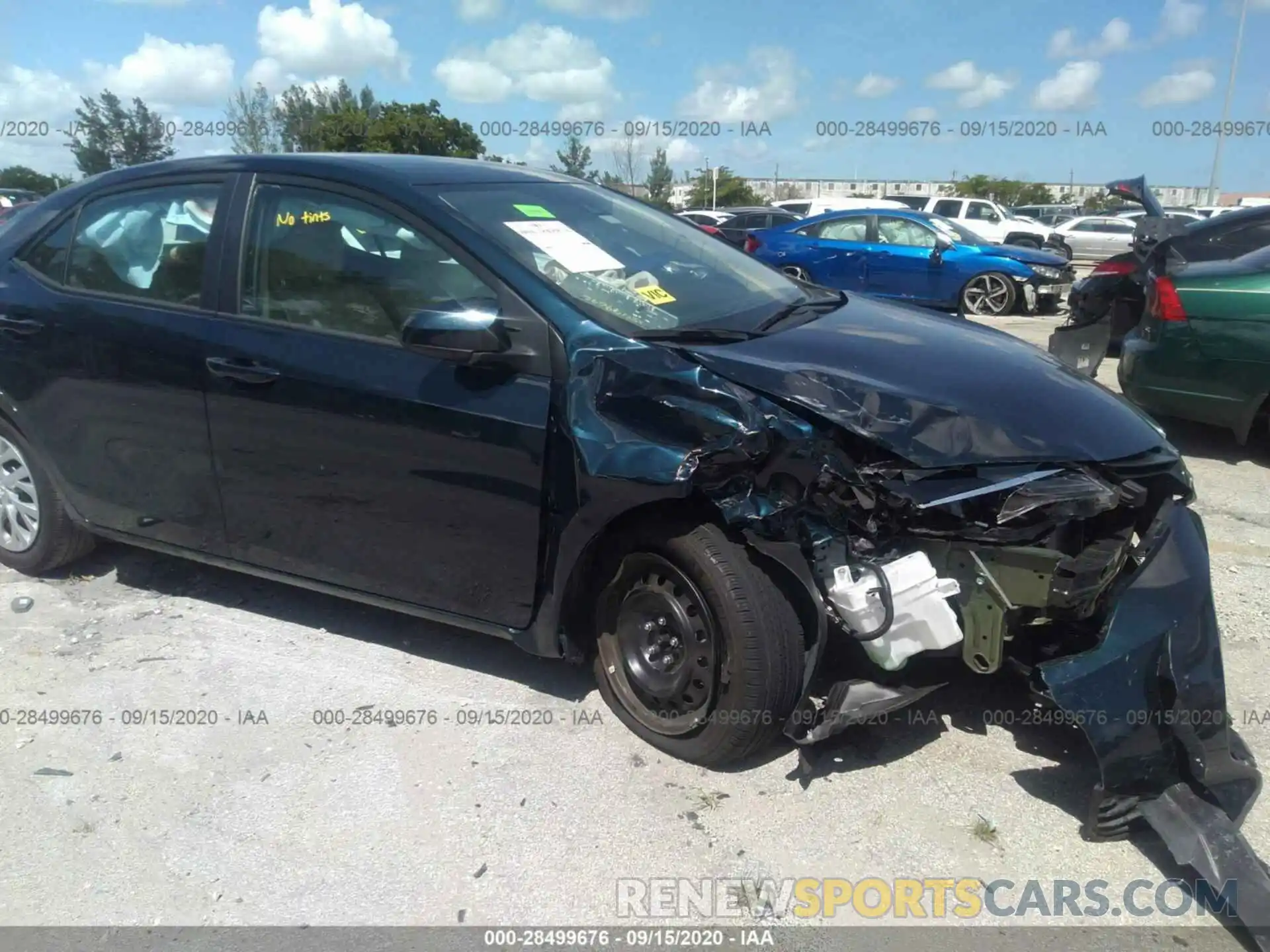 6 Photograph of a damaged car 5YFBURHE5KP939705 TOYOTA COROLLA 2019