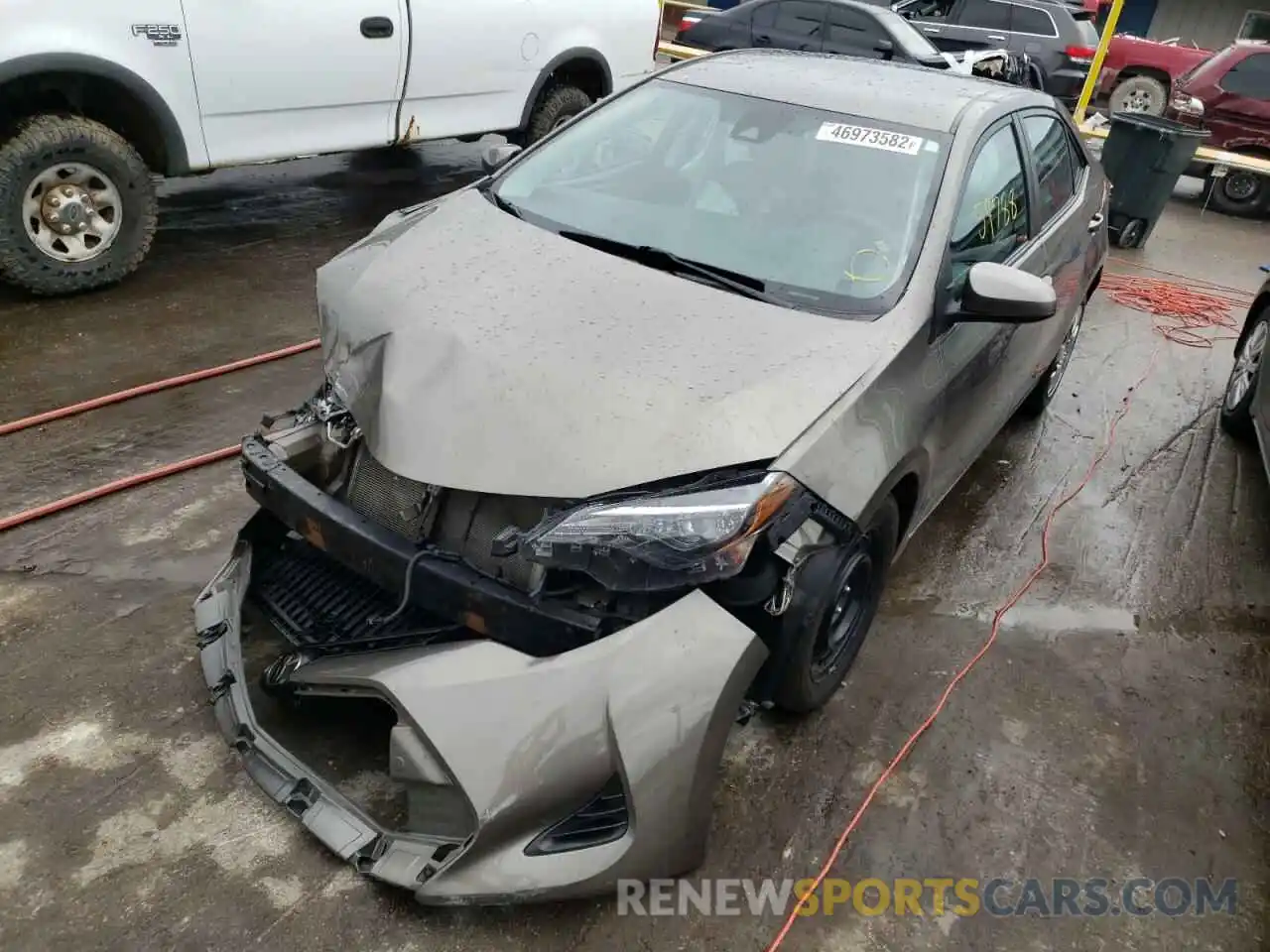 2 Photograph of a damaged car 5YFBURHE5KP939901 TOYOTA COROLLA 2019