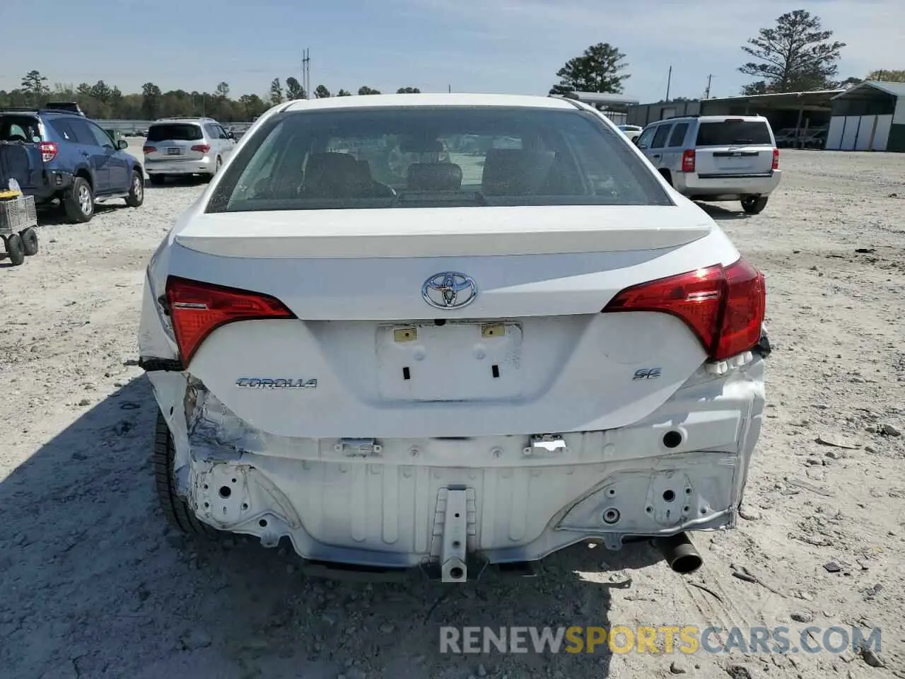 6 Photograph of a damaged car 5YFBURHE5KP943480 TOYOTA COROLLA 2019