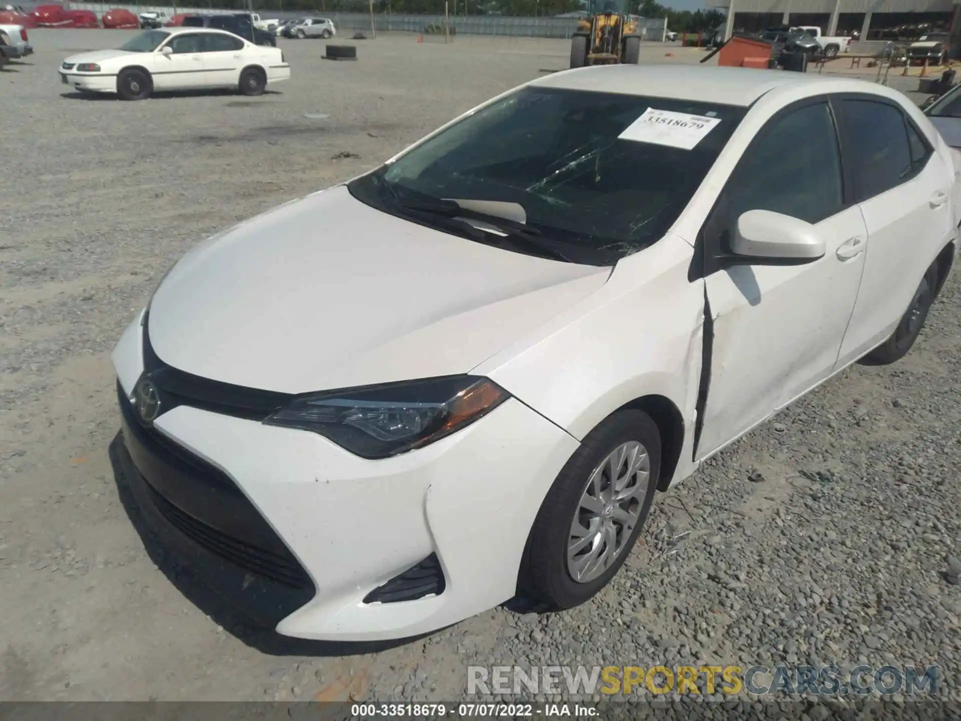 6 Photograph of a damaged car 5YFBURHE5KP944029 TOYOTA COROLLA 2019