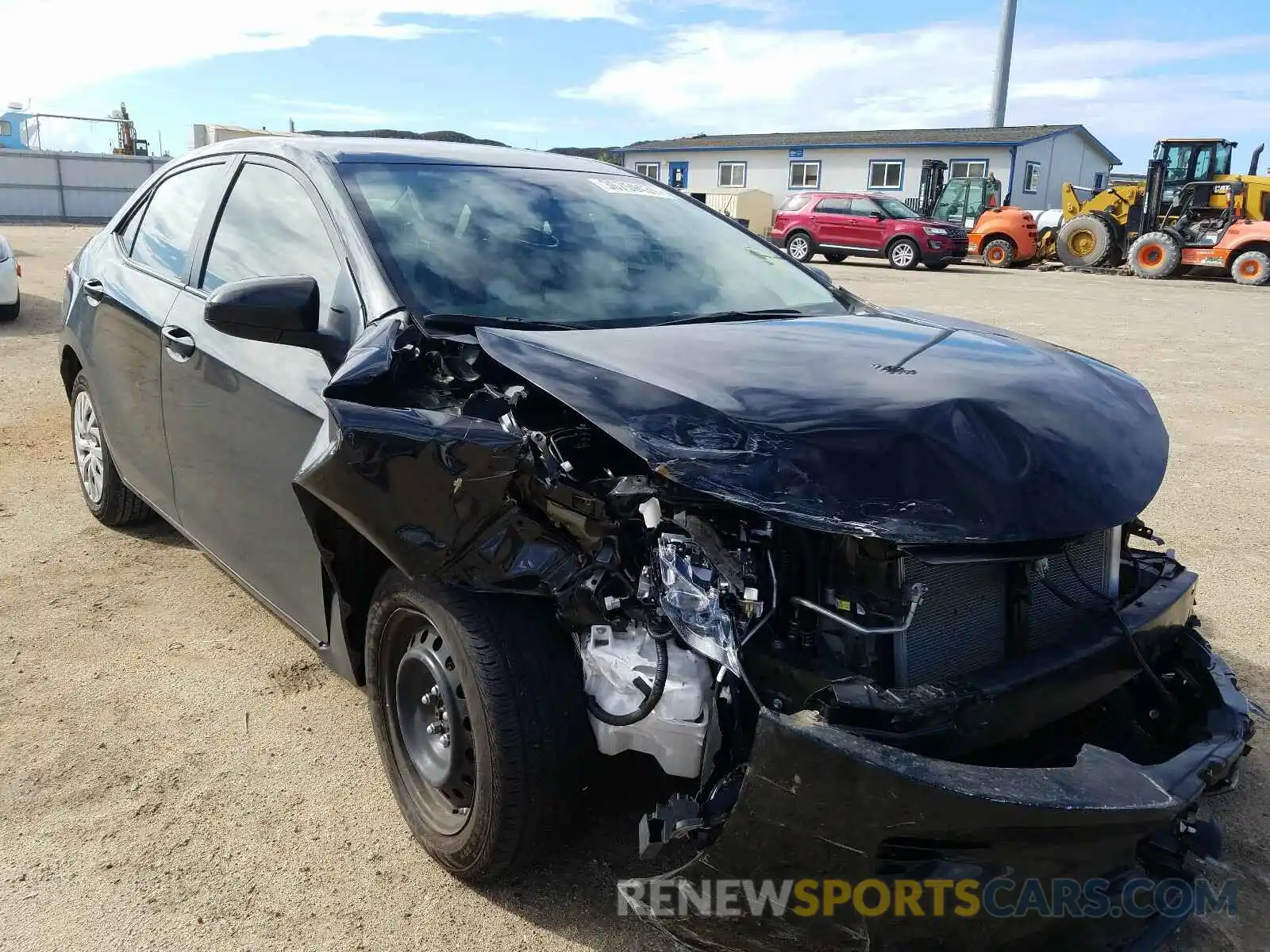 1 Photograph of a damaged car 5YFBURHE5KP946881 TOYOTA COROLLA 2019