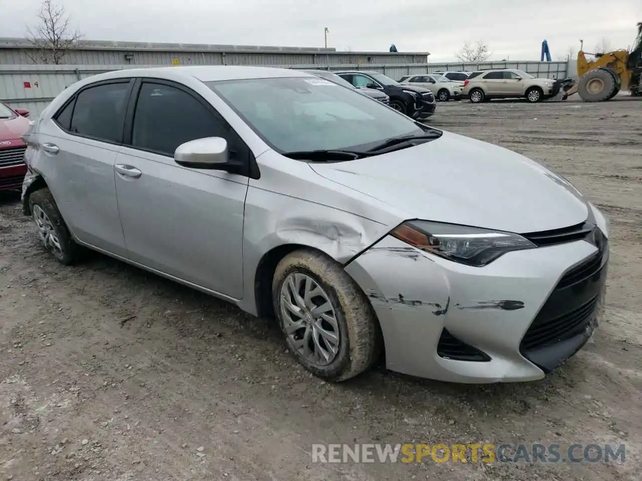 4 Photograph of a damaged car 5YFBURHE5KP947142 TOYOTA COROLLA 2019