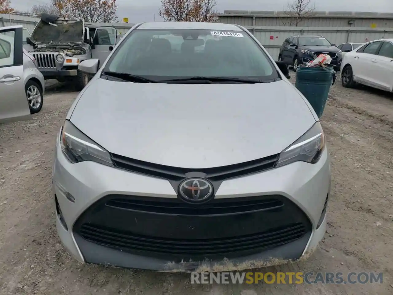 5 Photograph of a damaged car 5YFBURHE5KP947142 TOYOTA COROLLA 2019