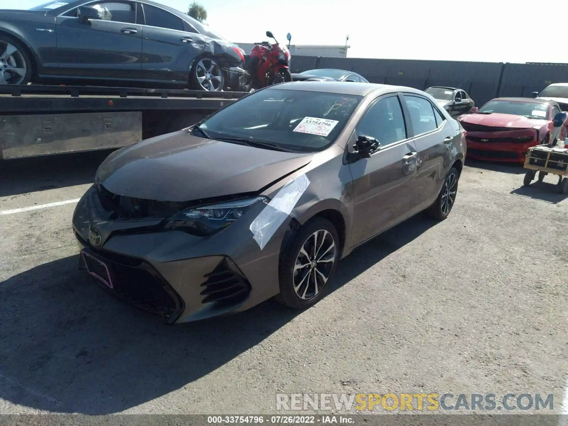 6 Photograph of a damaged car 5YFBURHE5KP947223 TOYOTA COROLLA 2019